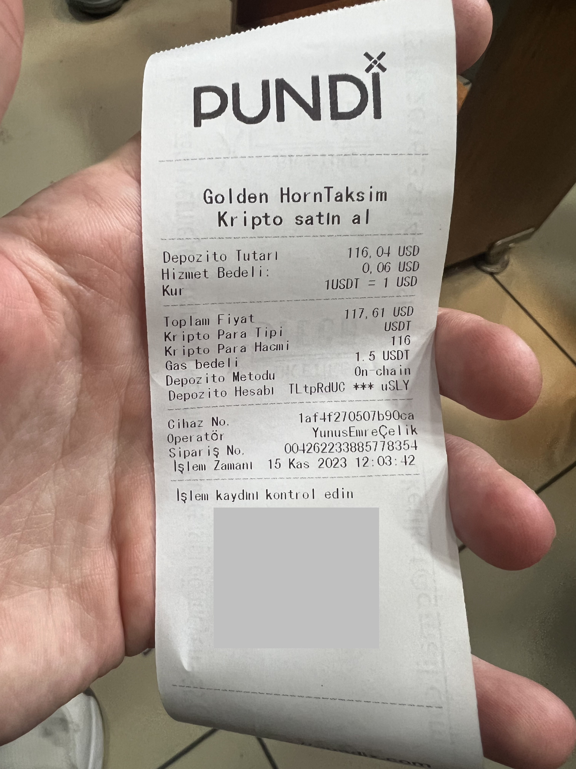 One of PundiX’s 32 franchise store across Turkey, giving us a 4% exchange fee.