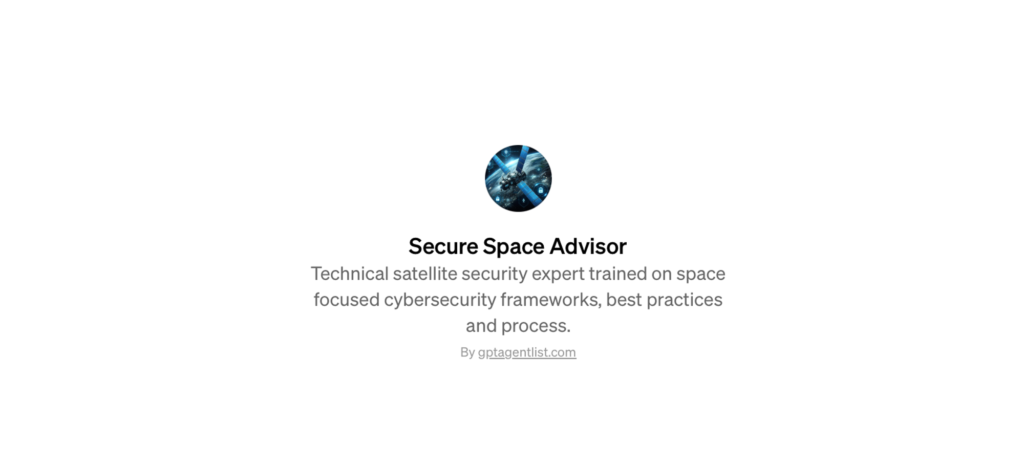 Secure Space Advisor
