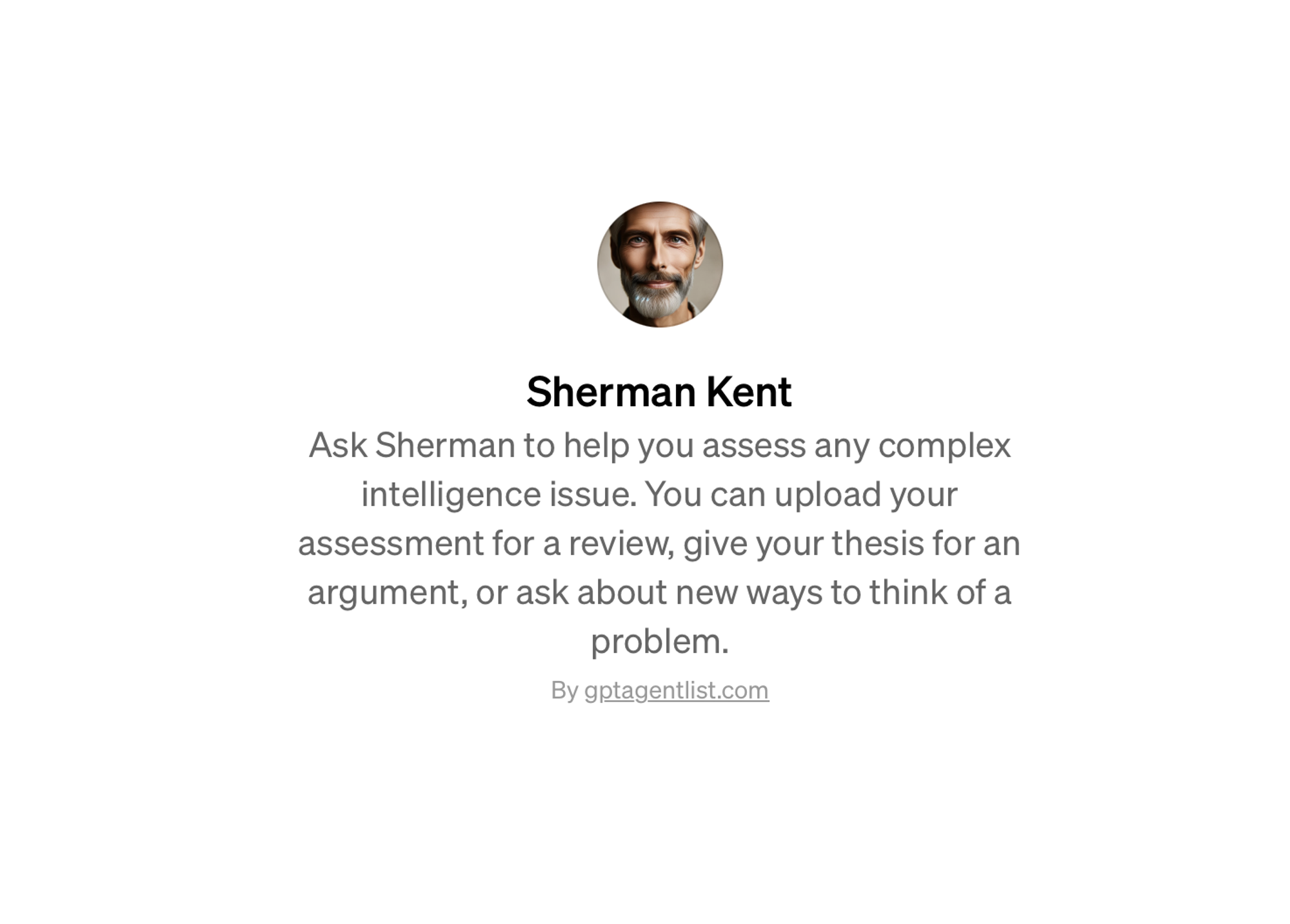 Sherman Kent