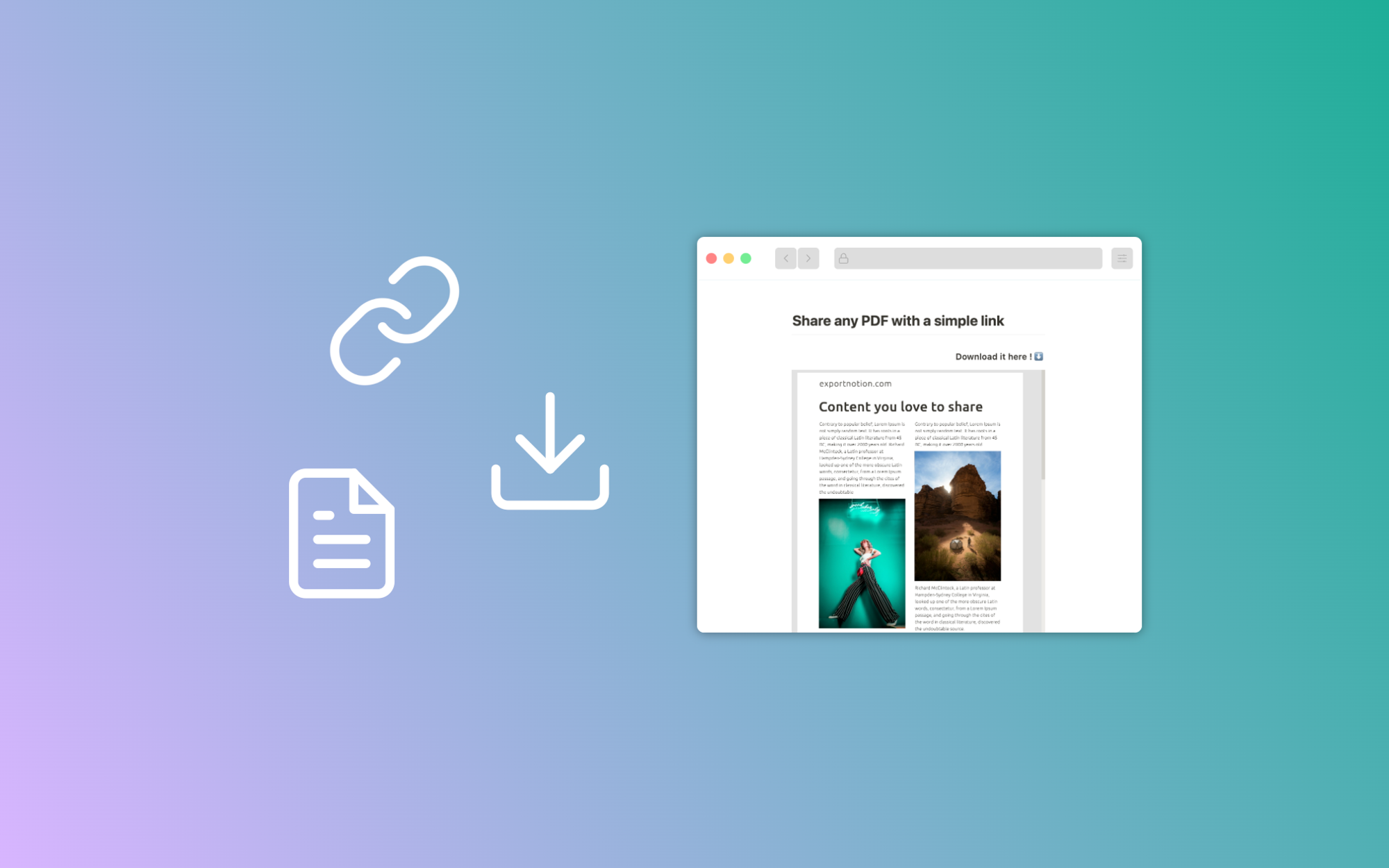 Share any PDF online with a link — 3 steps guide