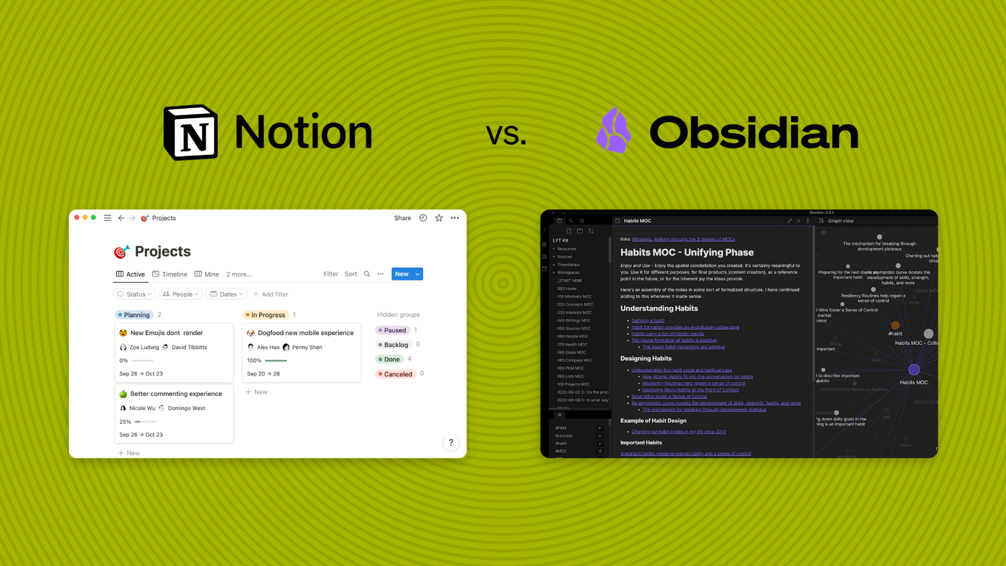 Notion vs. Obsidian: Which Note-Taking App Reigns Supreme in 2024?