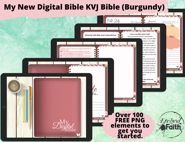 Digital Bible KJV by Etched Faith