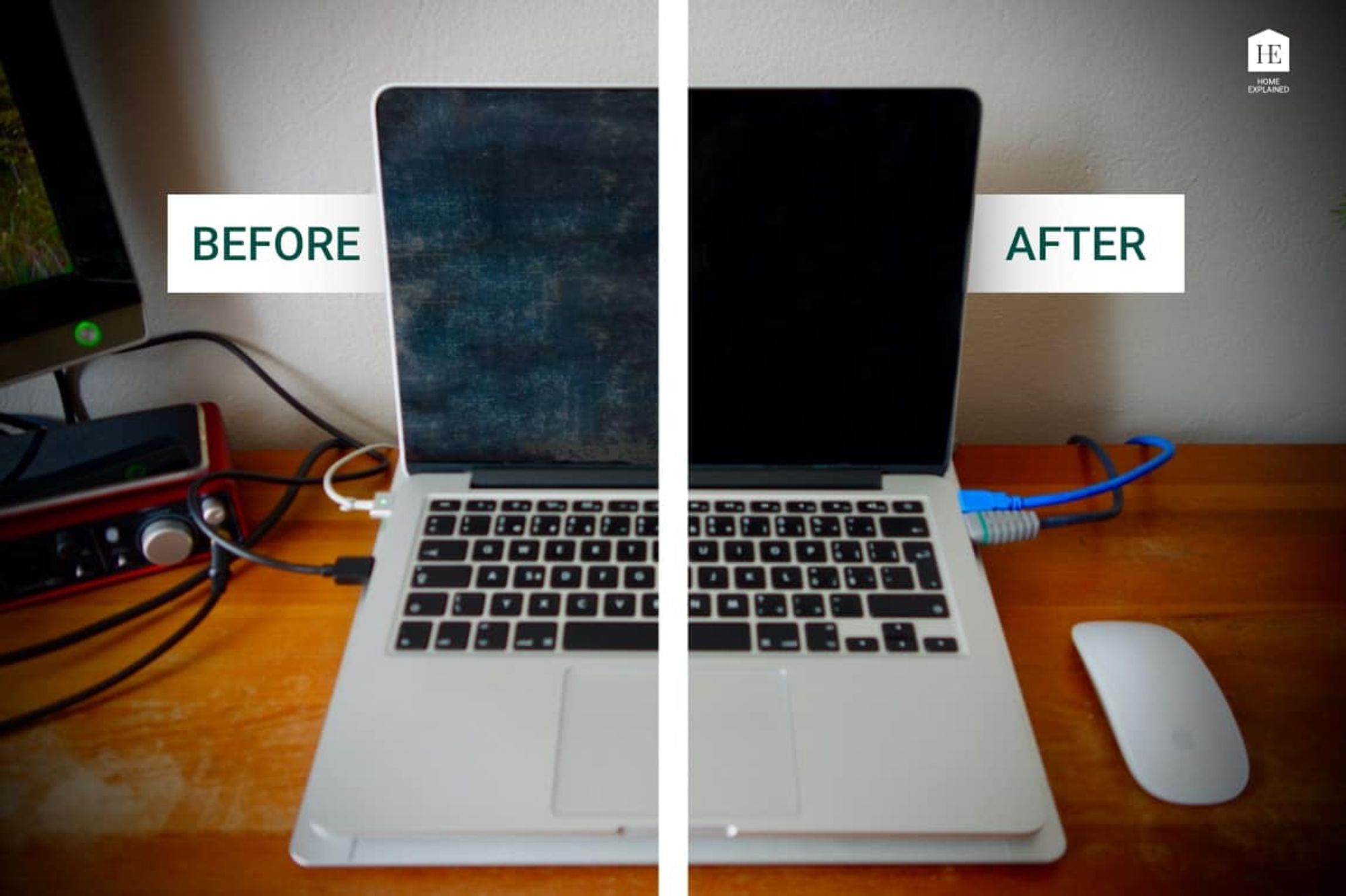 How to remove anti-reflective coating from MacBook Pro - The best and easiest way - Home Explained