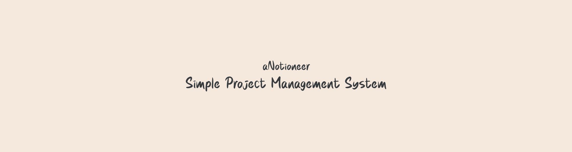 Simple Project Management System