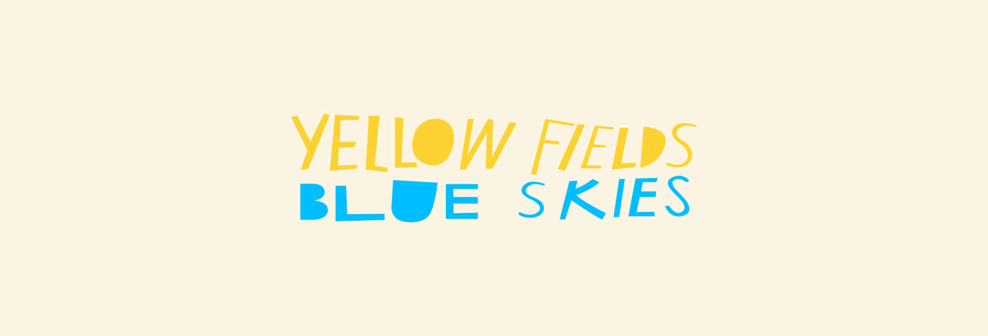 Yellow Fields Blue Skies