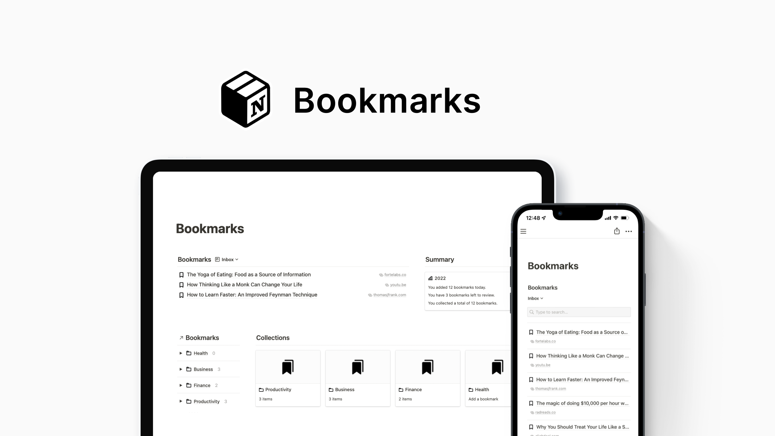 Bookmarks Tracker