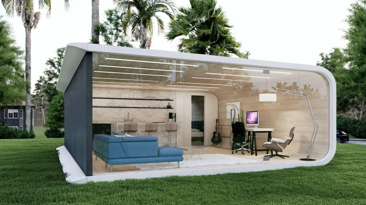 A startup builds 3D printed tiny homes faster, cheaper, and more sustainable