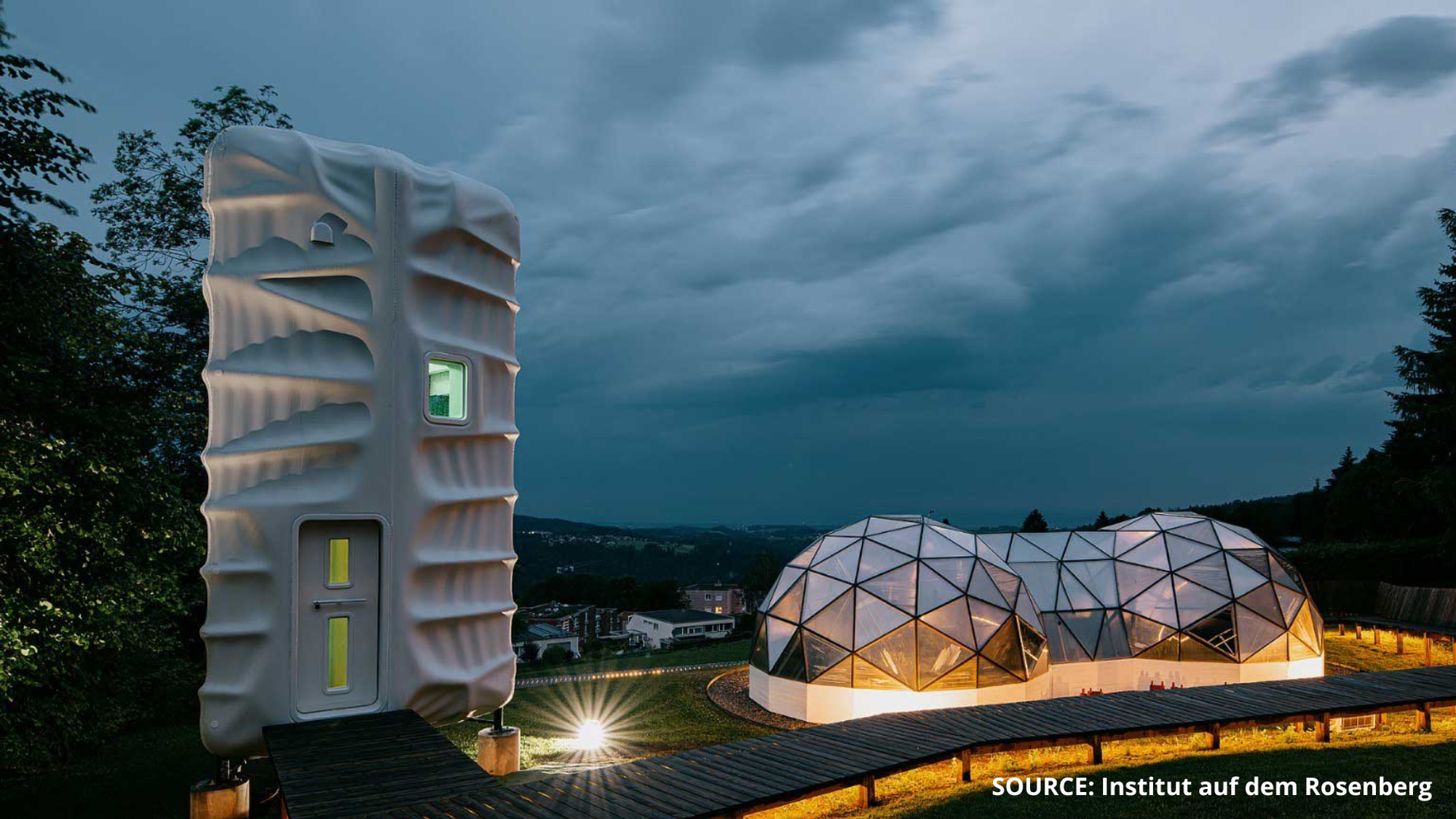 3D Printed Space Habitat Lands at Institut auf dem Rosenberg