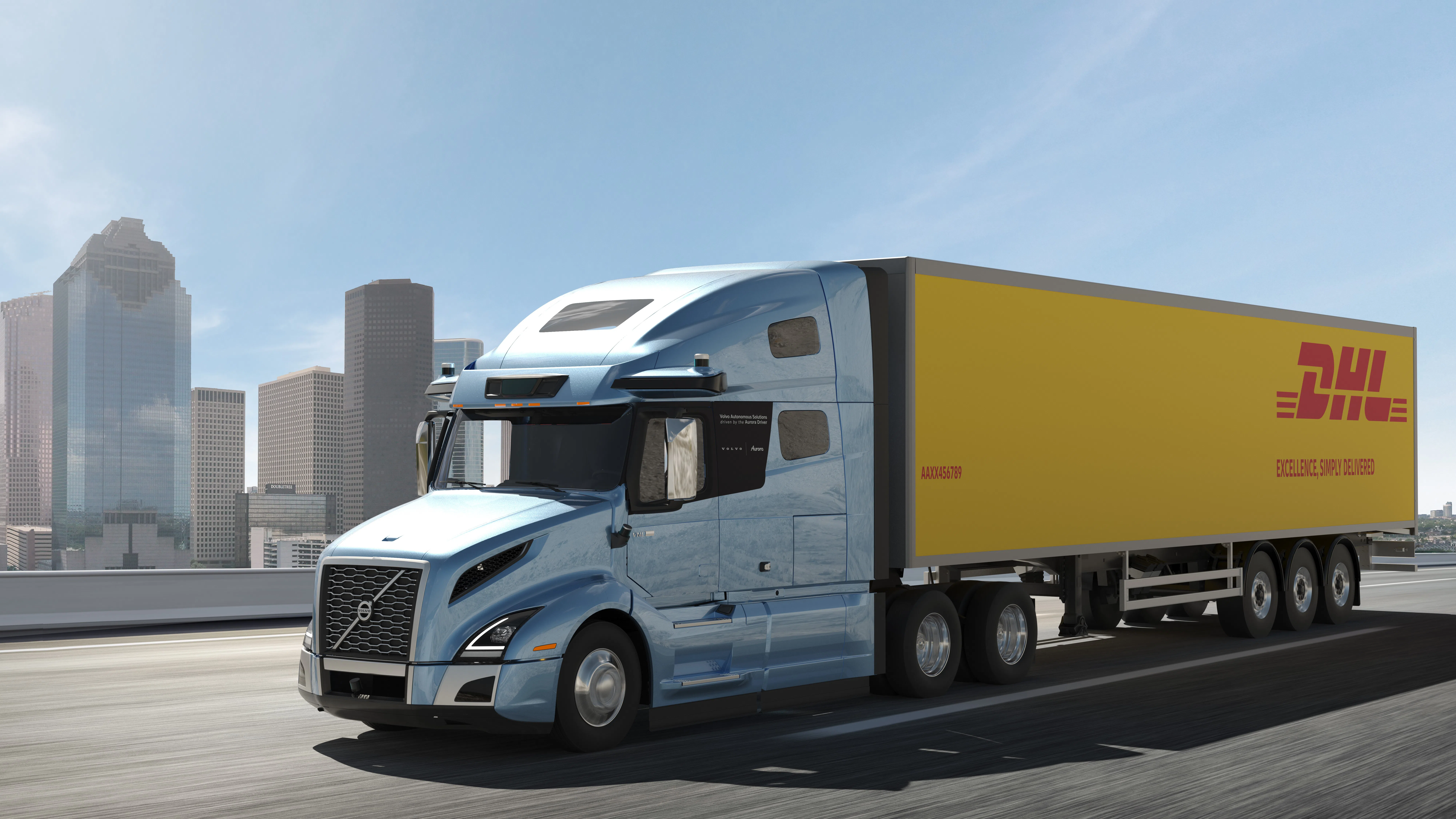 Hub-to-hub autonomous trucking coming from Volvo, DHL - FreightWaves