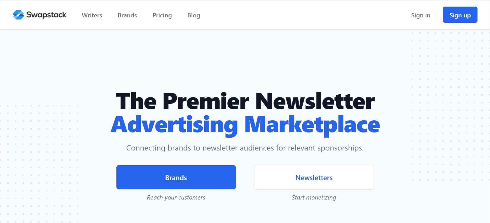Swapstack - Premier Newsletter Advertising Marketplace 💌