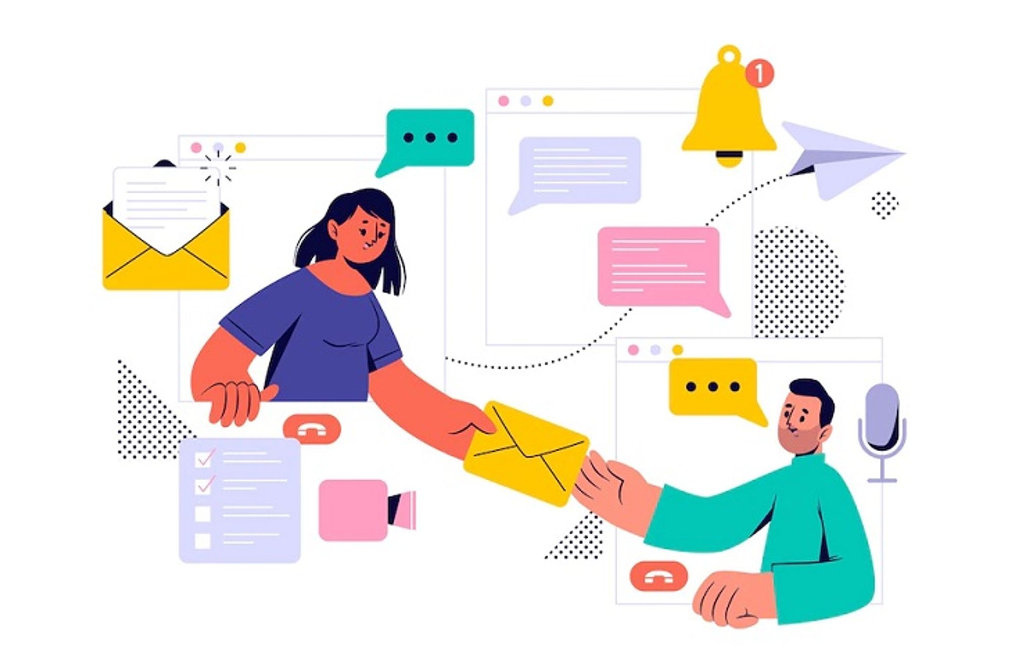 people-communicating-through-email-illustration
