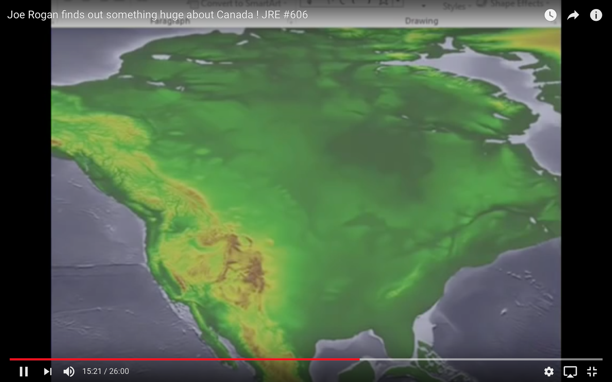 North America during Ice Age from 