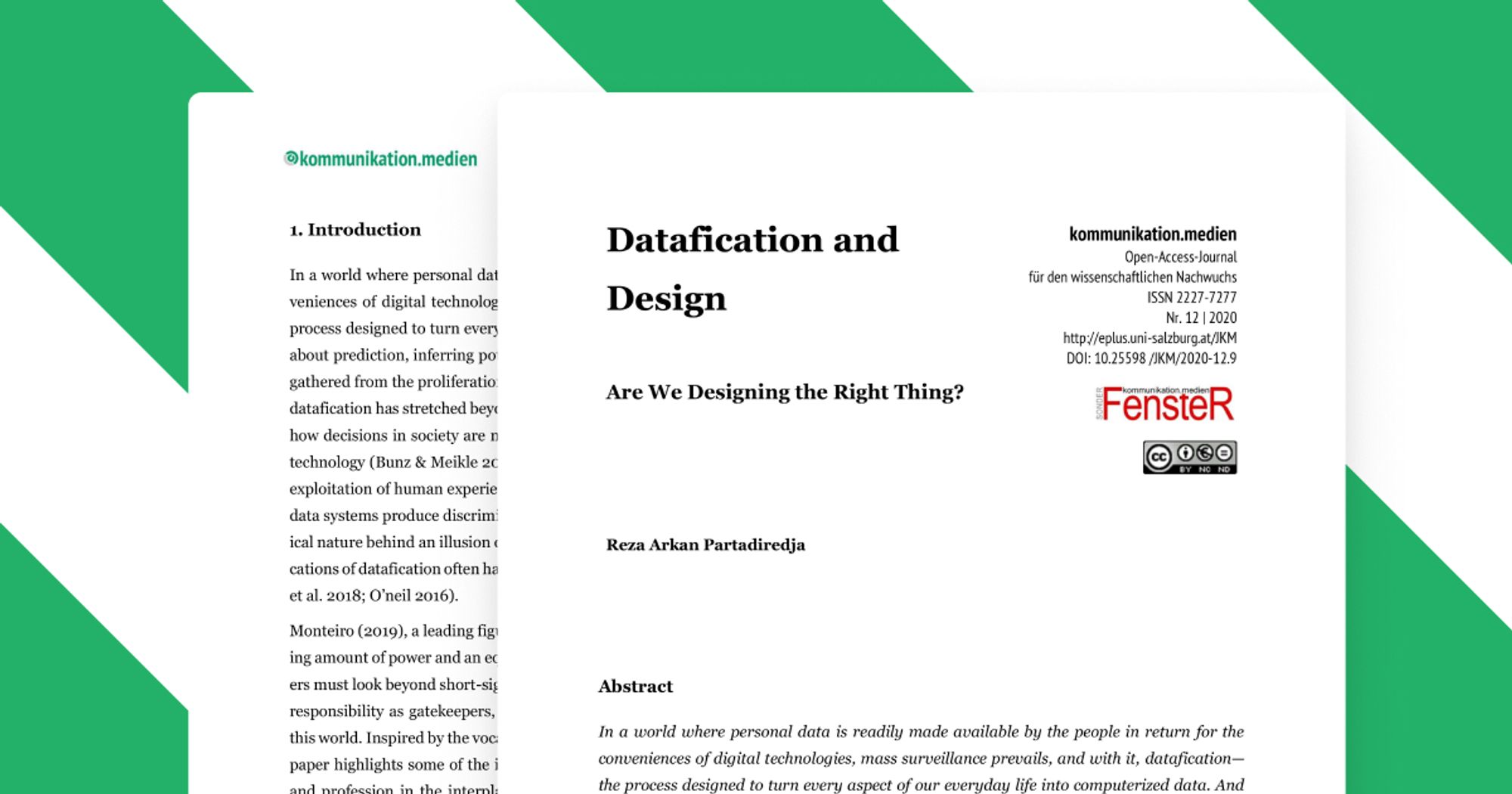 Datafication and design: Are we designing the right thing?