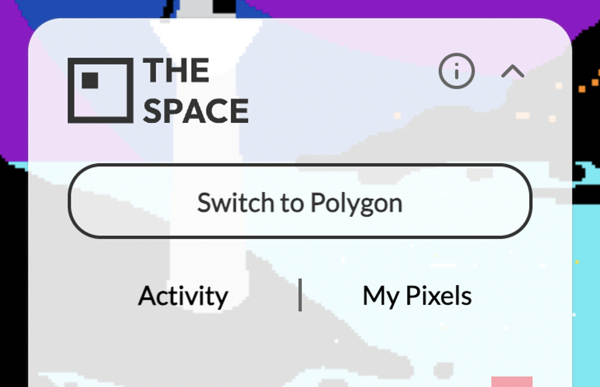 Switch to Polygon network.