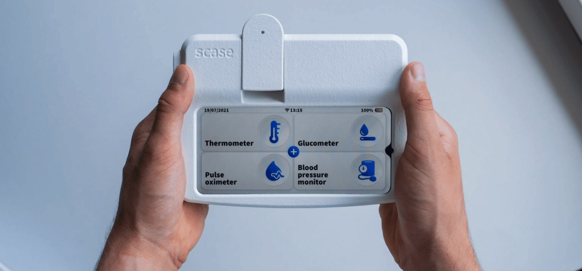 Handheld diagnostic device brings care to patients - Springwise
