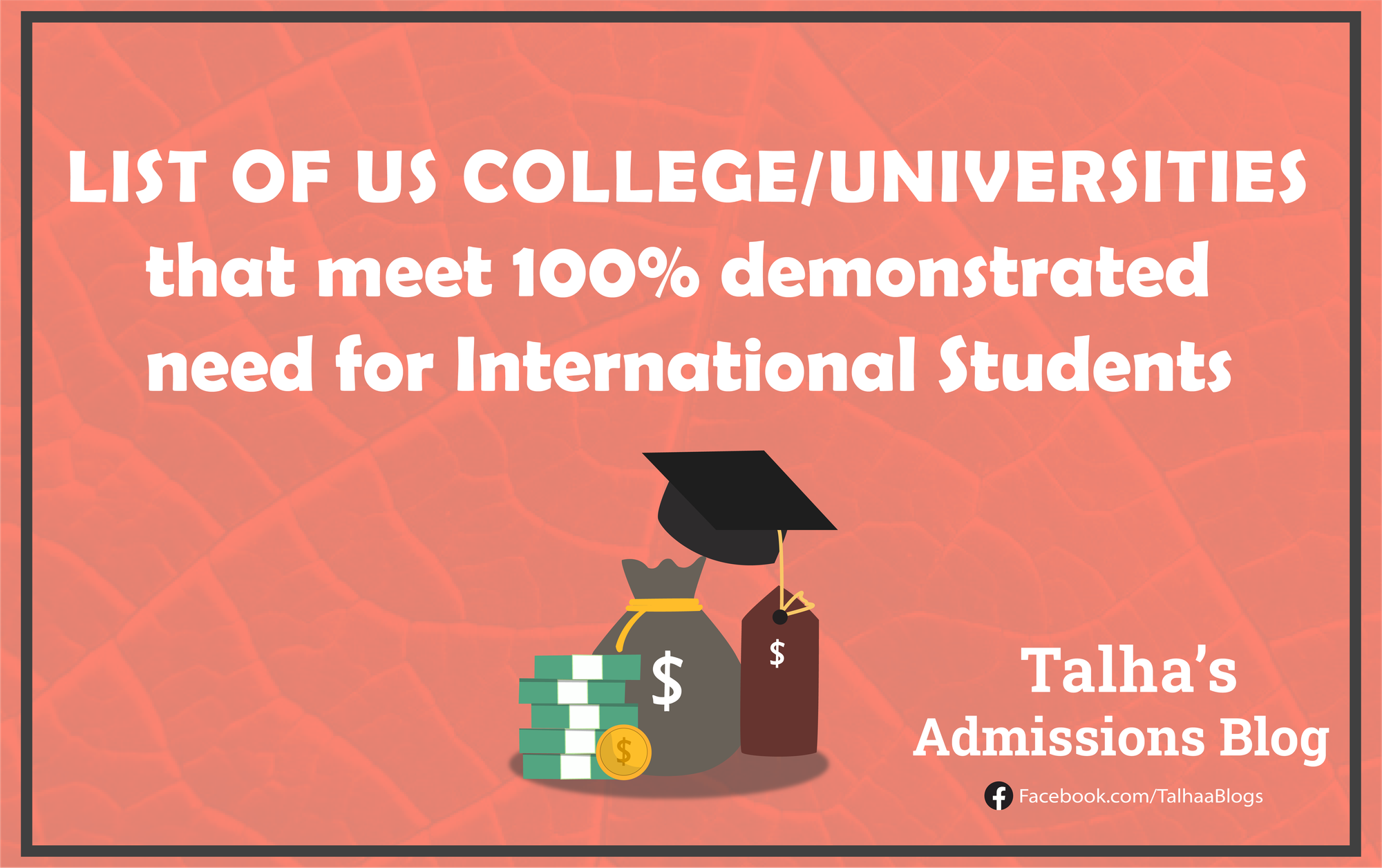 List of US colleges/universities that meet 100% demonstrated need for International Students