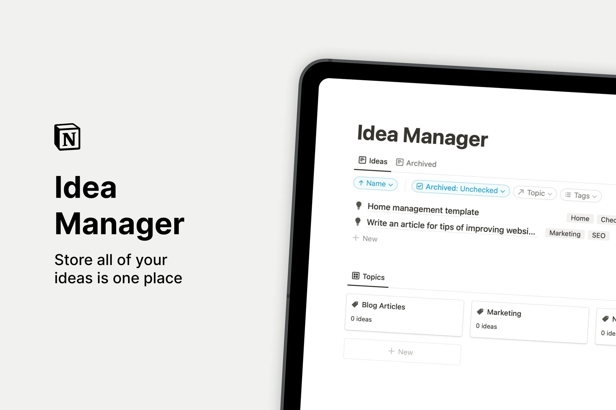 Idea Manager