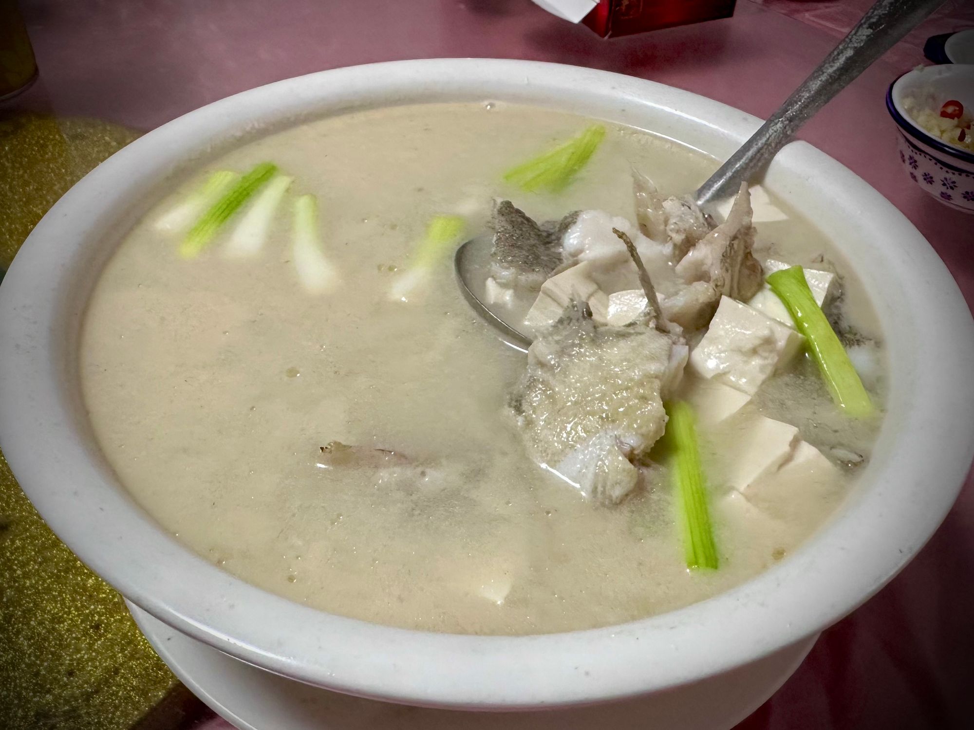 石斑鱼豆腐汤