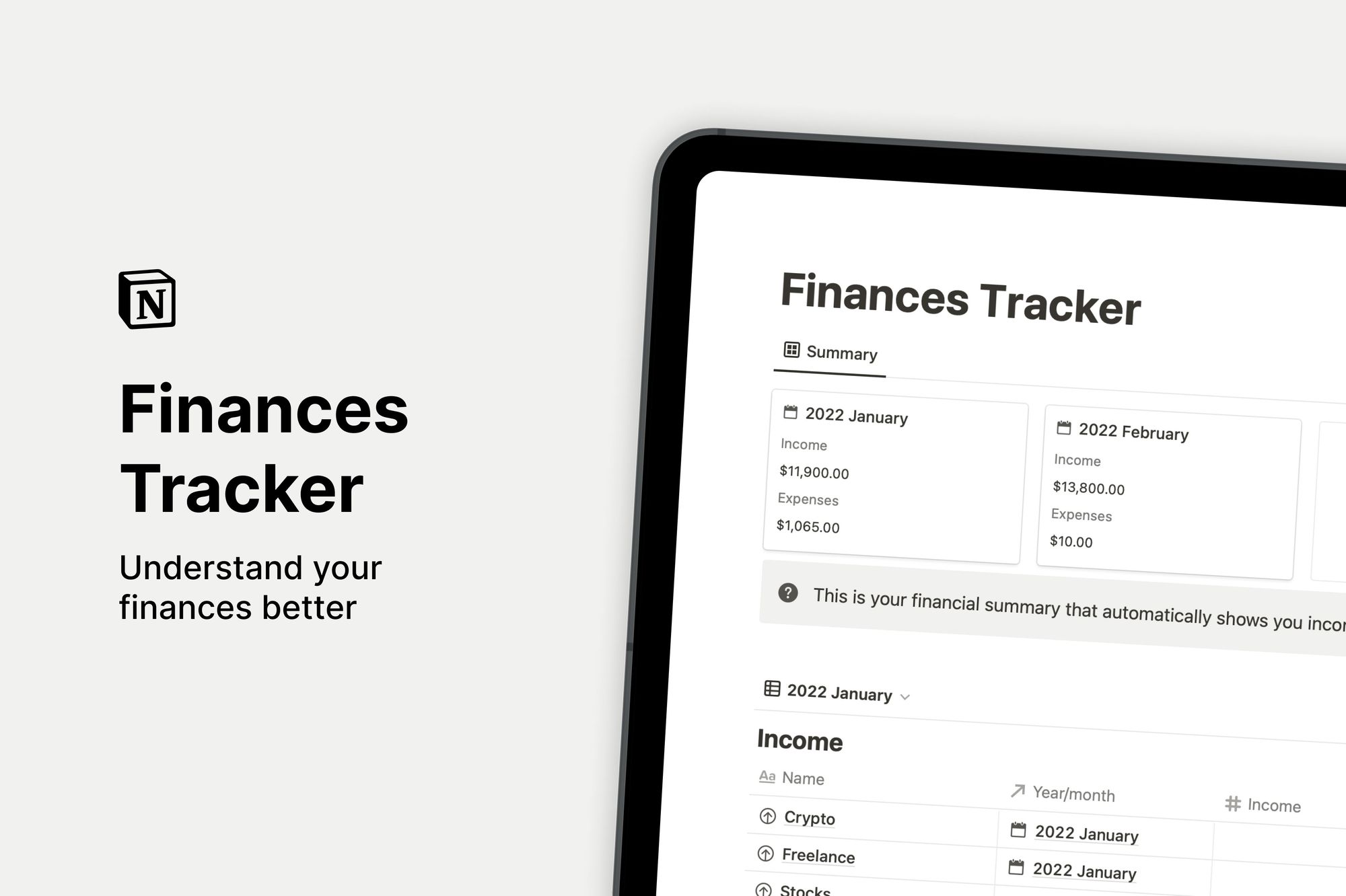 Finances Tracker