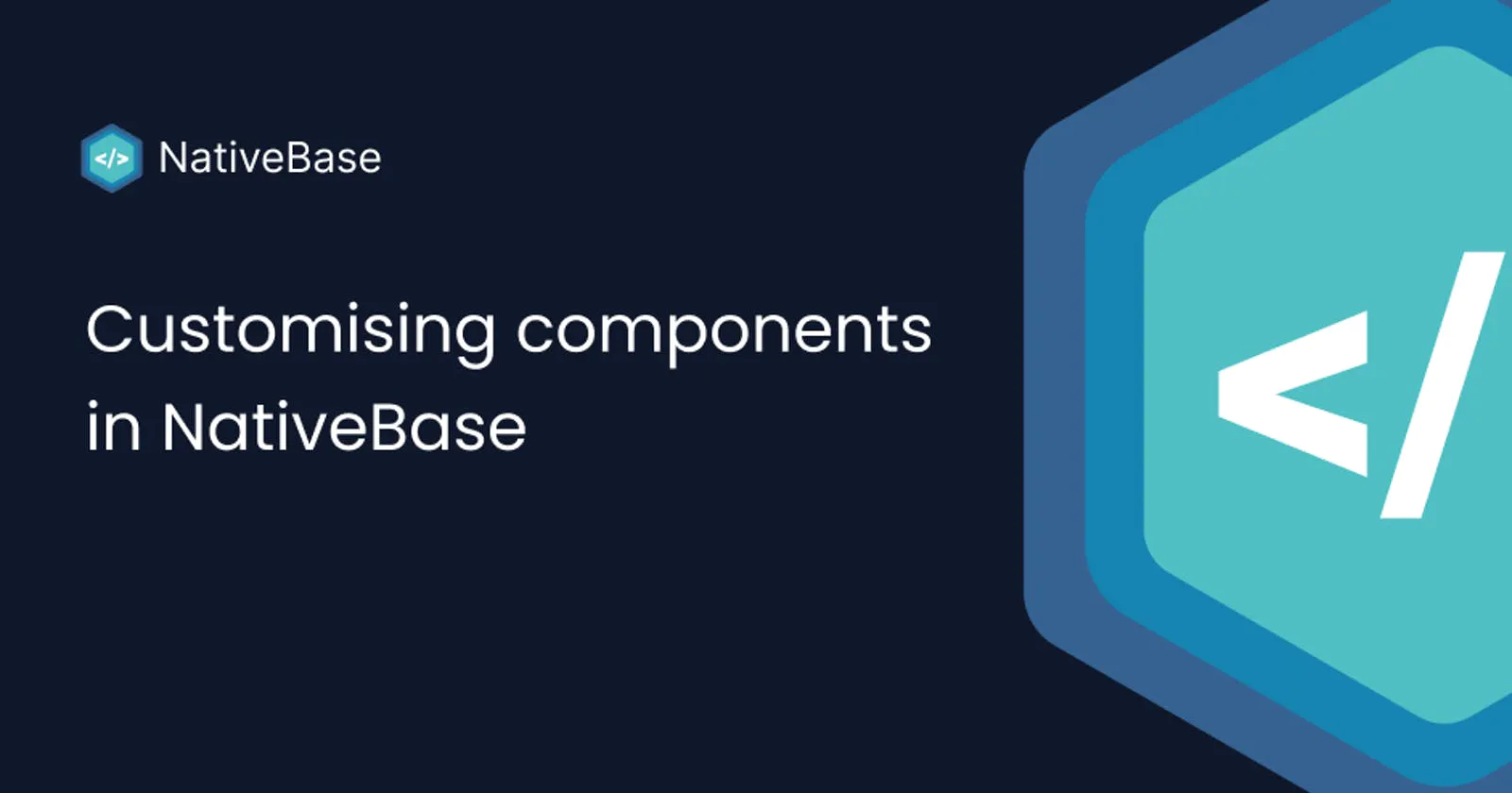 Customising components in NativeBase
