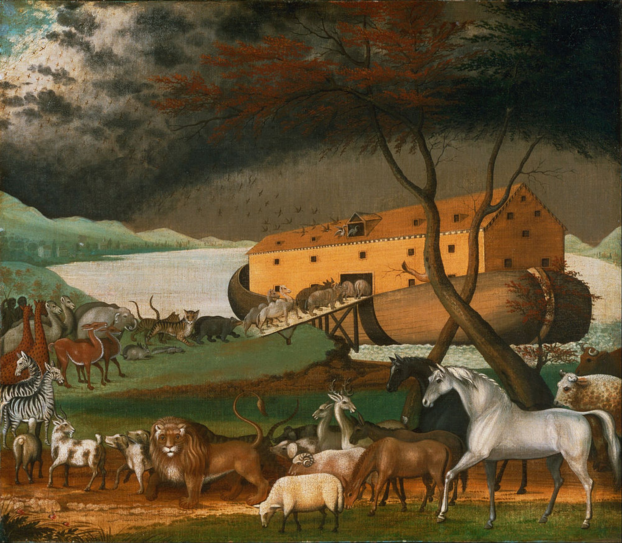 Noah's Ark - Edward Hicks. Source: Wikipedia.