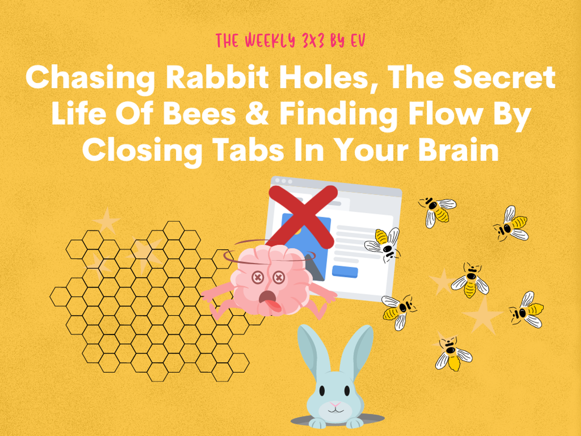 Chasing Rabbit Holes, The Secret Life Of Bees & Closing Tabs In Your Brain