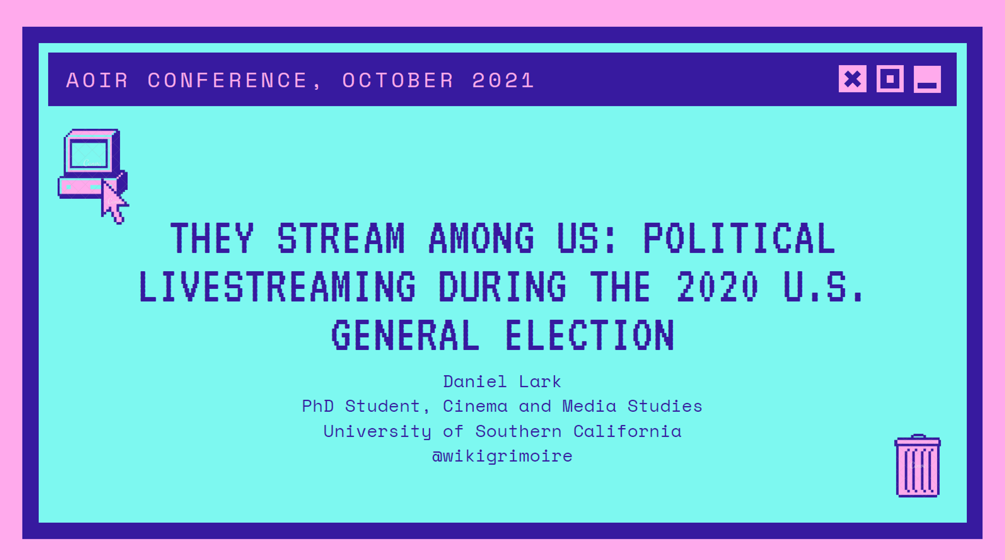 They Stream Among Us: Political Livestreaming During the 2020 U.S. General Election