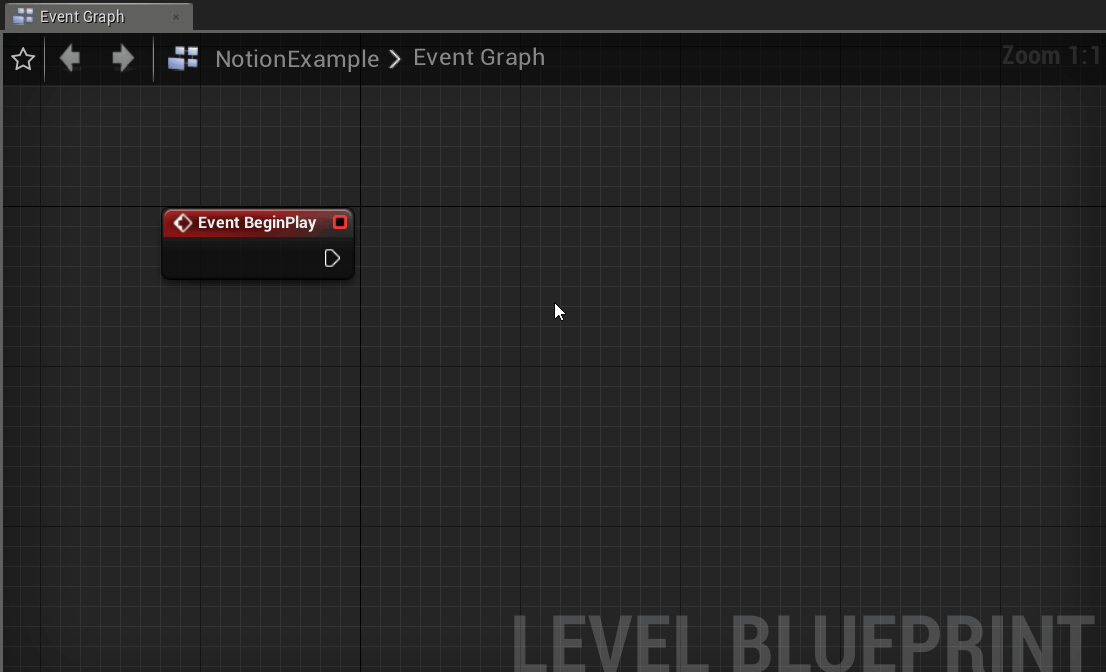                                                                                                         Displaying the text asset in Level Blueprint