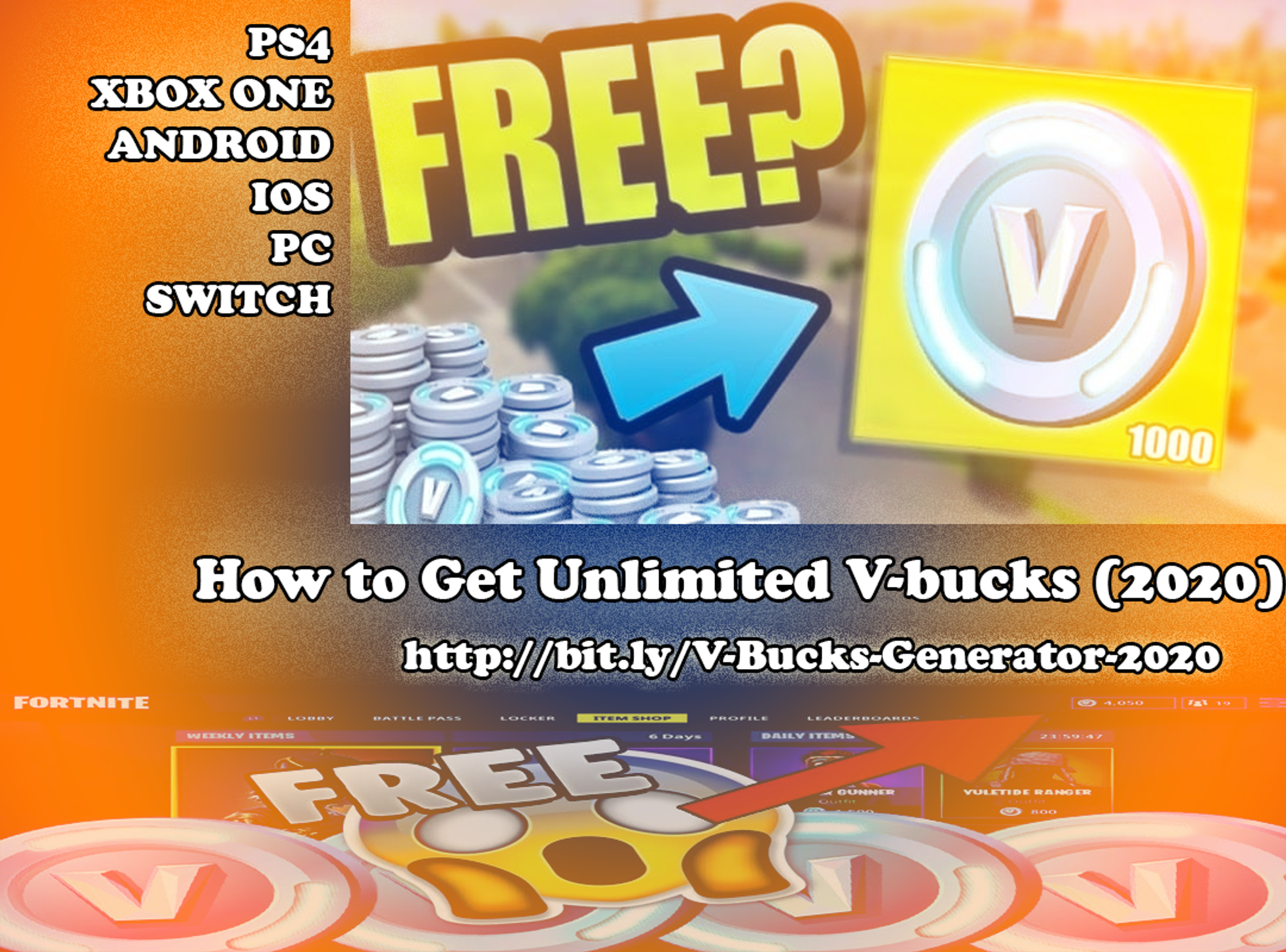 Blueming Fortnite Chapter 2 Free Unlimited V Bucks Skins Generator Ios Android Ps4 Xbox One No Human Verification 2020