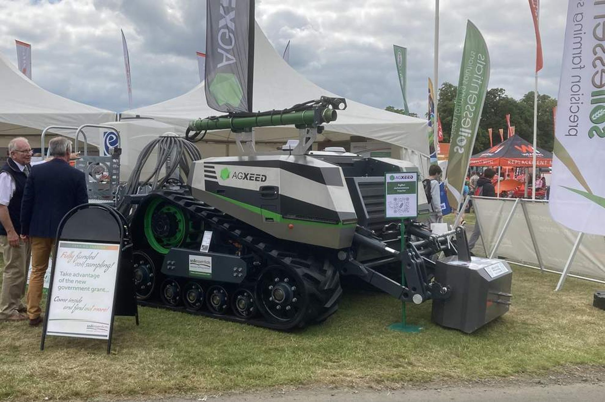 AI-AI-O: The first driverless robot tractor unveiled to farmers at show | The Scotsman
