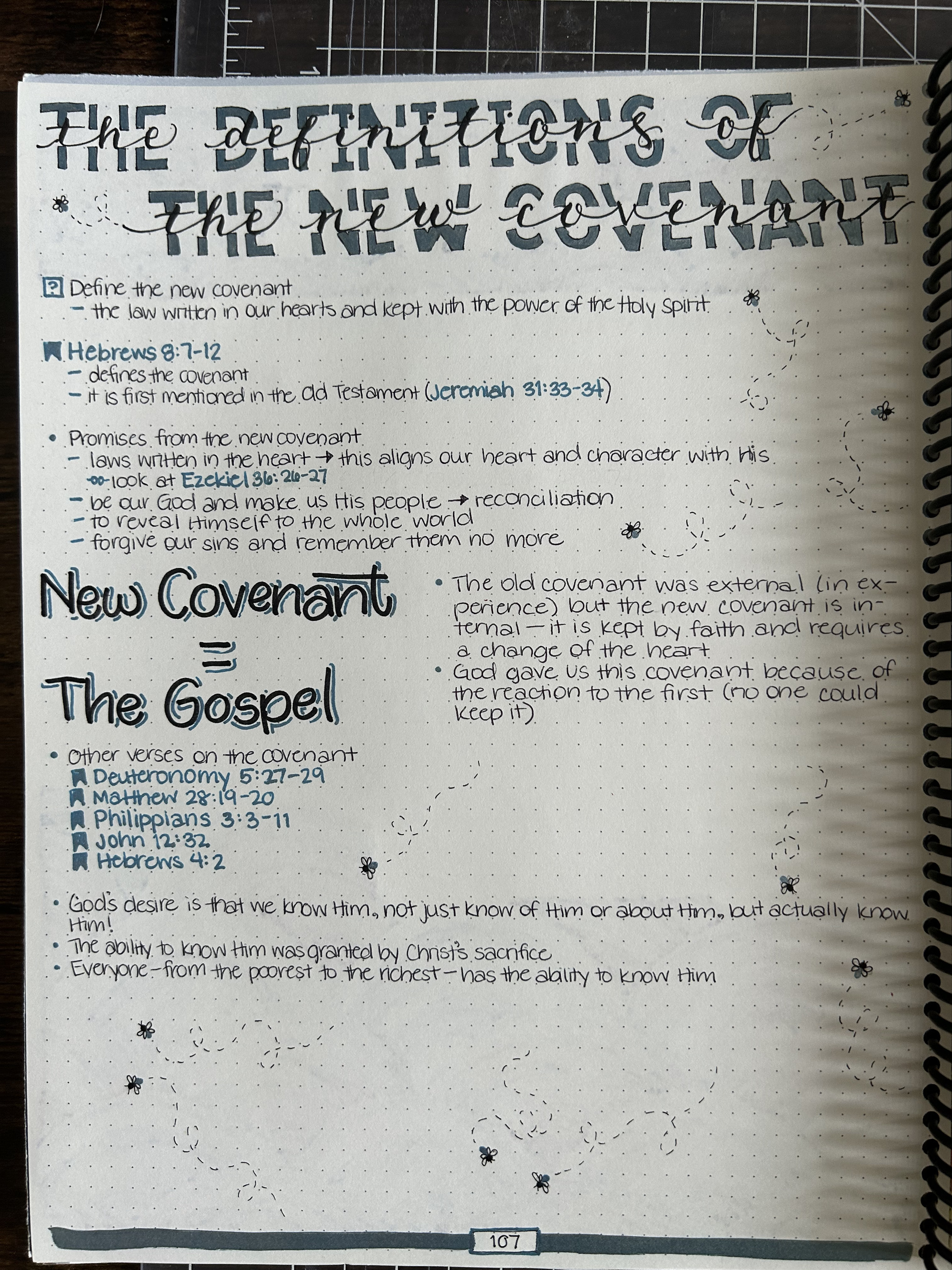 The Definitions of the New Covenant