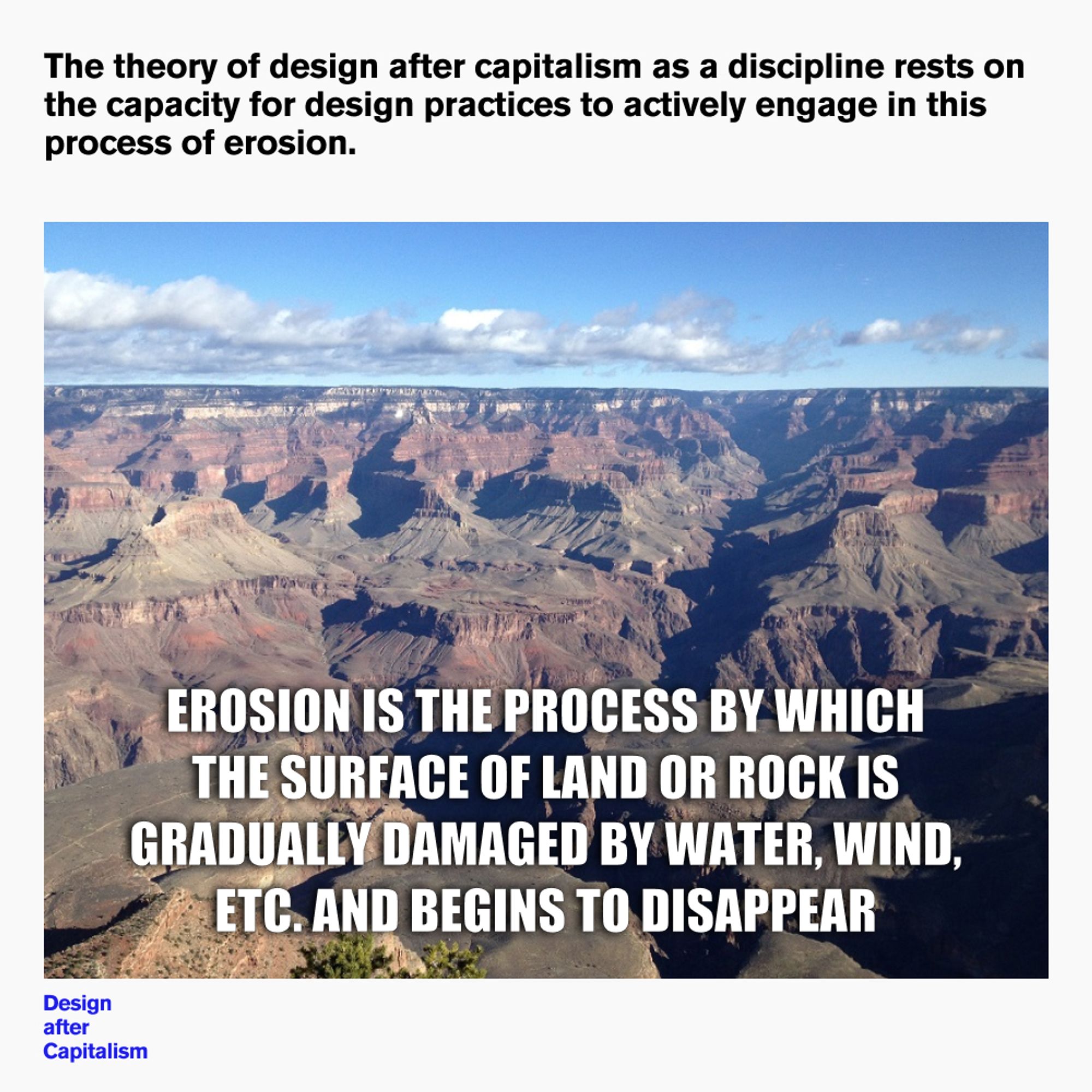 Erosion definition from Macmillan Dictionary