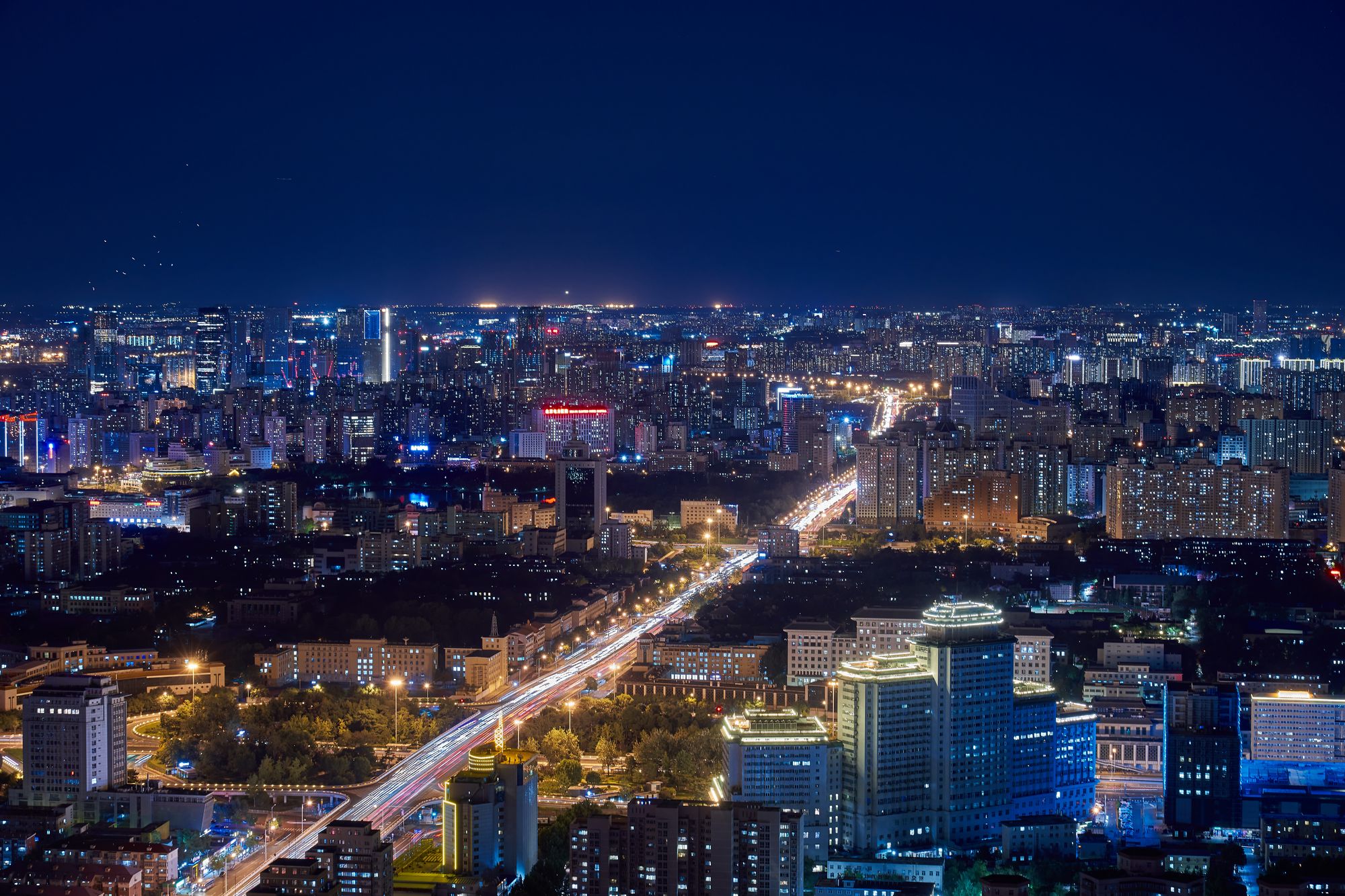 北京，中央电视塔，70mm F8 3.2" ISO400，Sony A7R4a，2021年9月21日