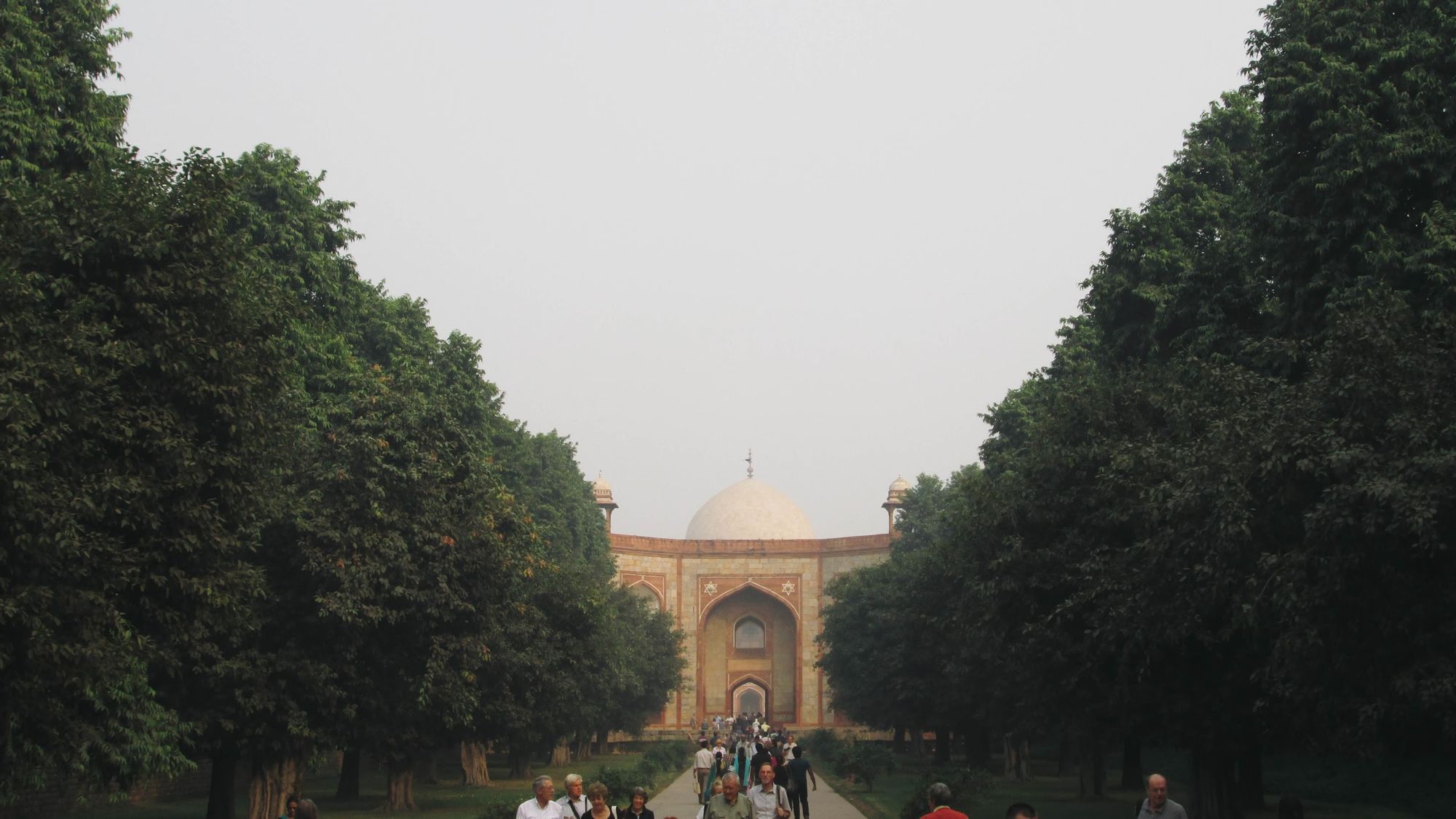 The entrance to the Humayun's Tomb