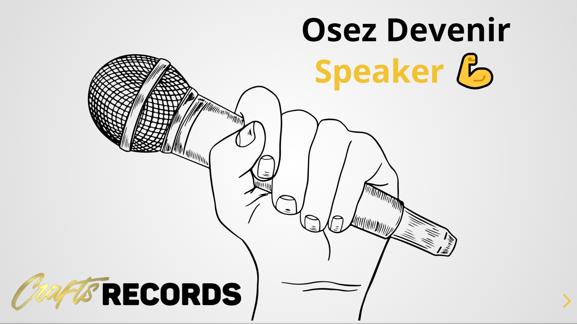 Osez Devenir Speaker 💪