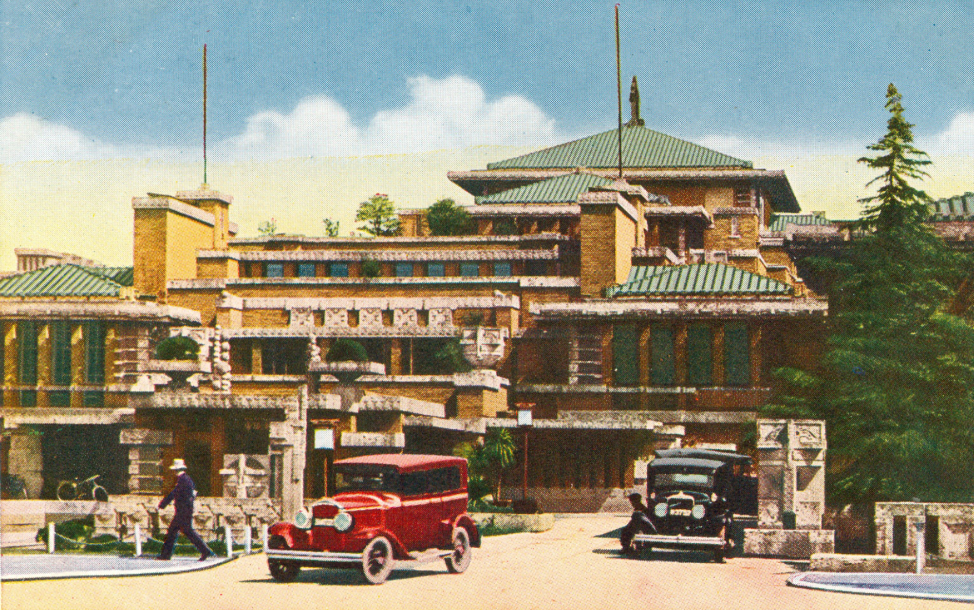A Virtual Tour of Frank Lloyd Wright’s Lost Japanese Masterpiece, the Imperial Hotel in Tokyo
