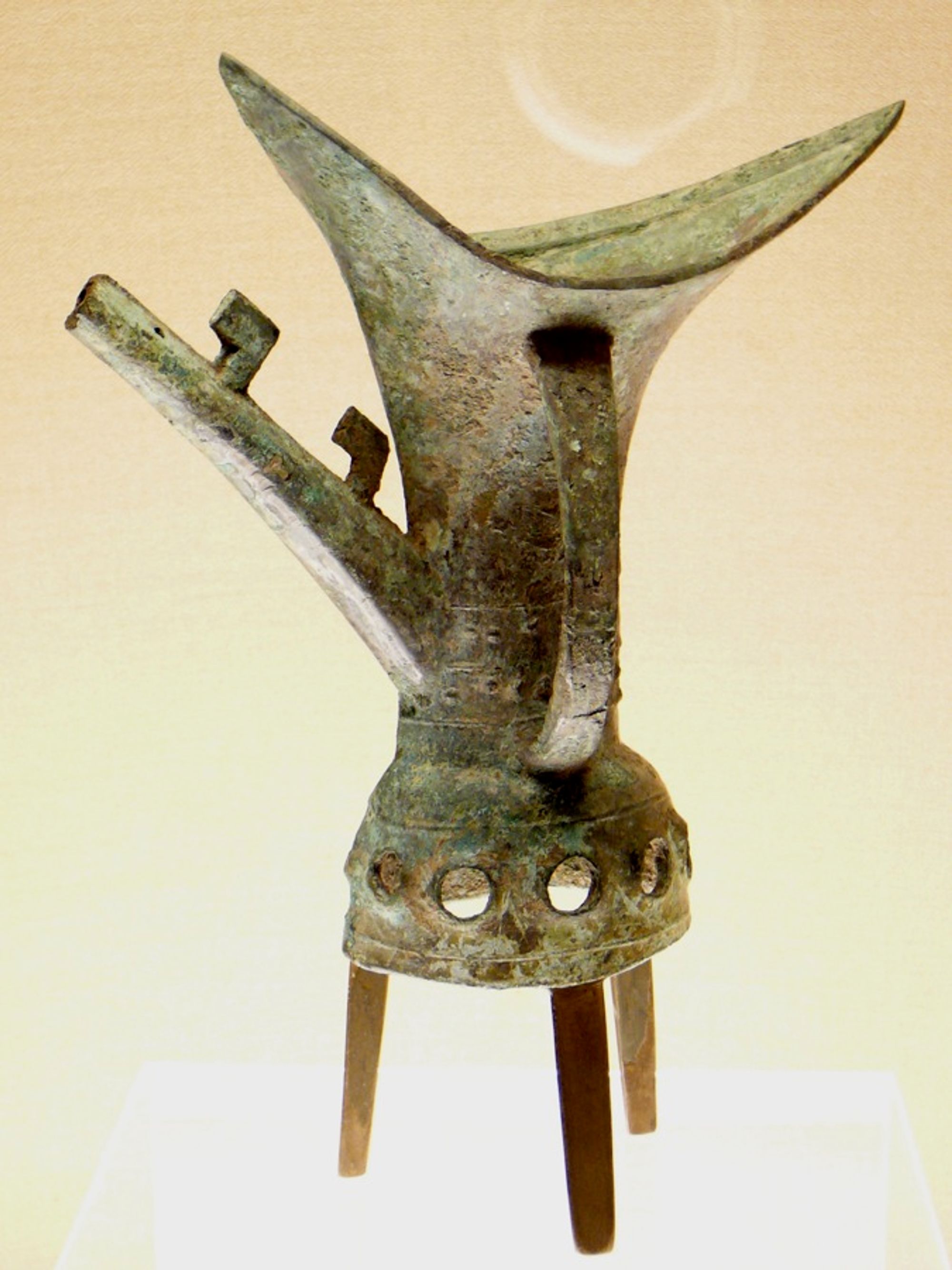 二里頭文化（商代早期）青銅管流爵
