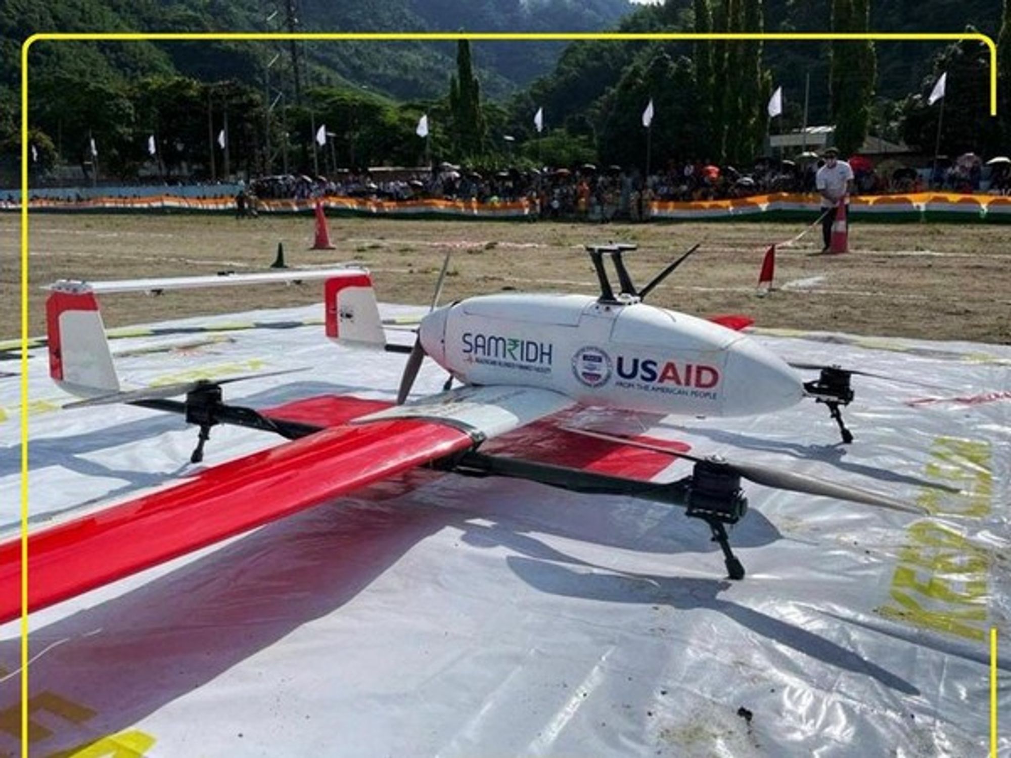Medicine from the sky: Drone-based healthcare services launched in Arunachal