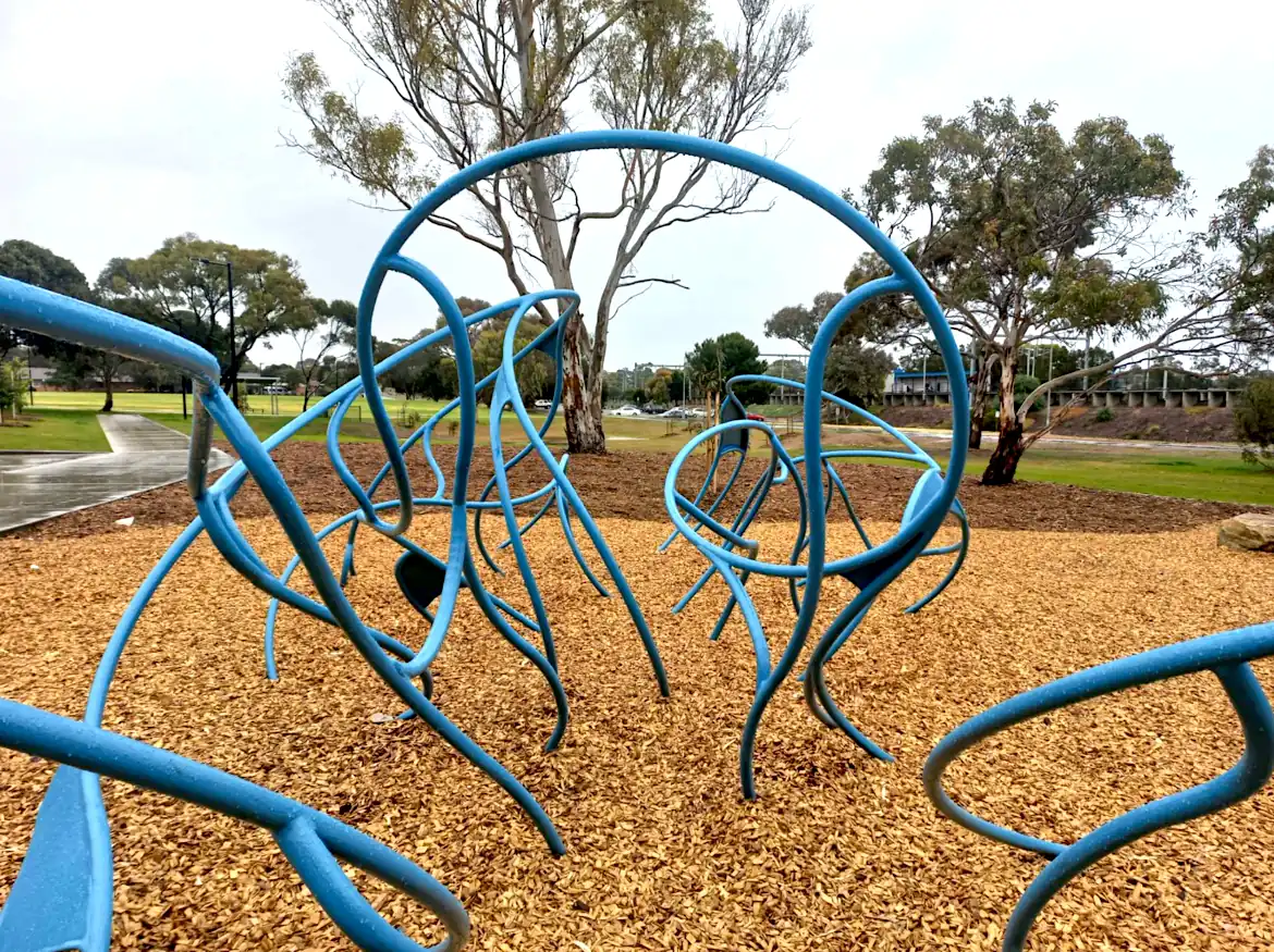 Morton Rd Park, commissioned by the City of Onkaparinga