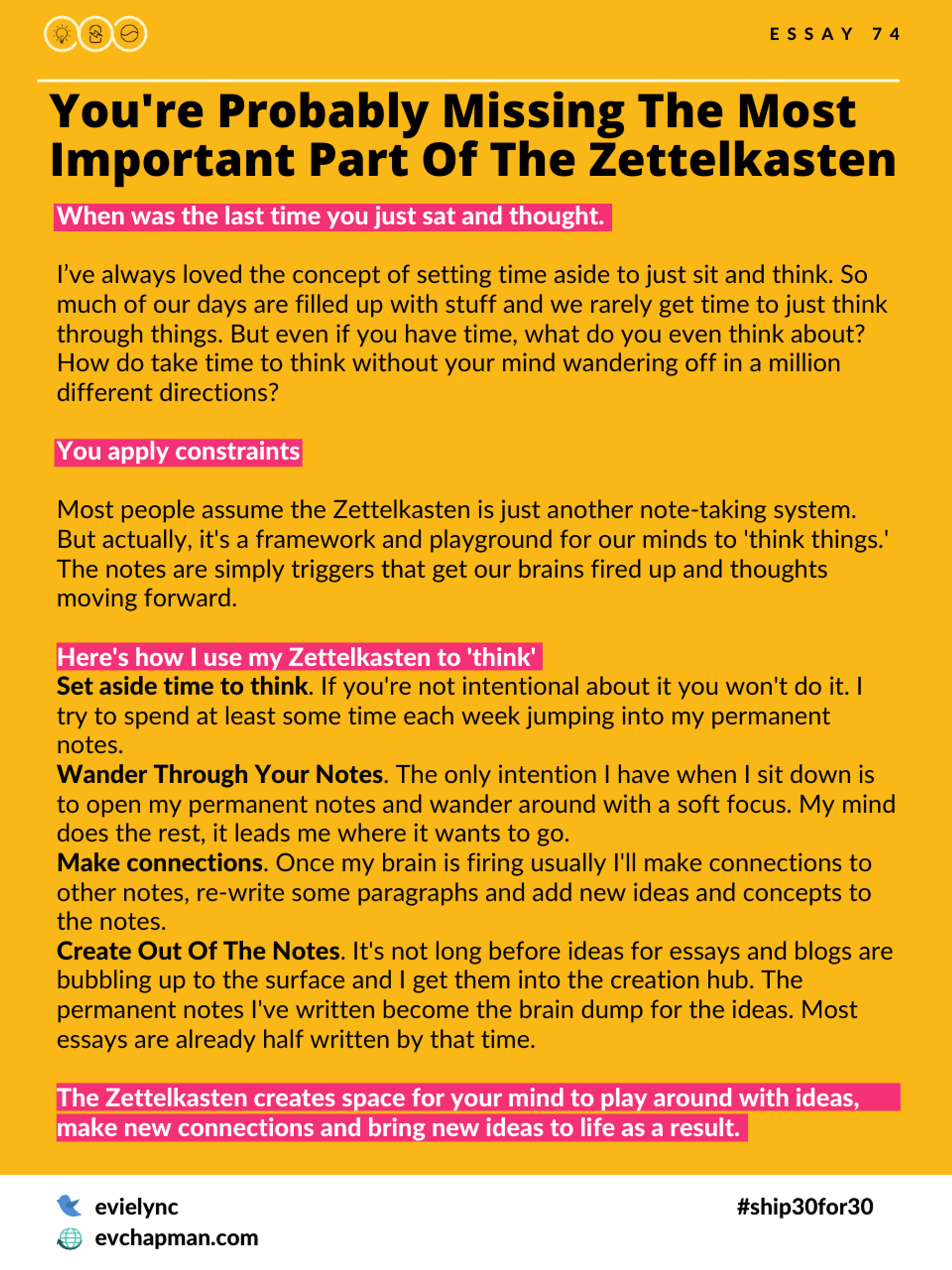 You're Probably Missing The Most Important Part Of The Zettelkasten