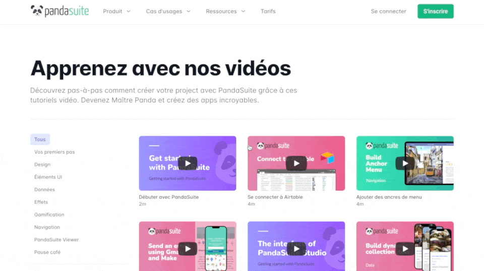 The new video platform brings together all the video tutorials