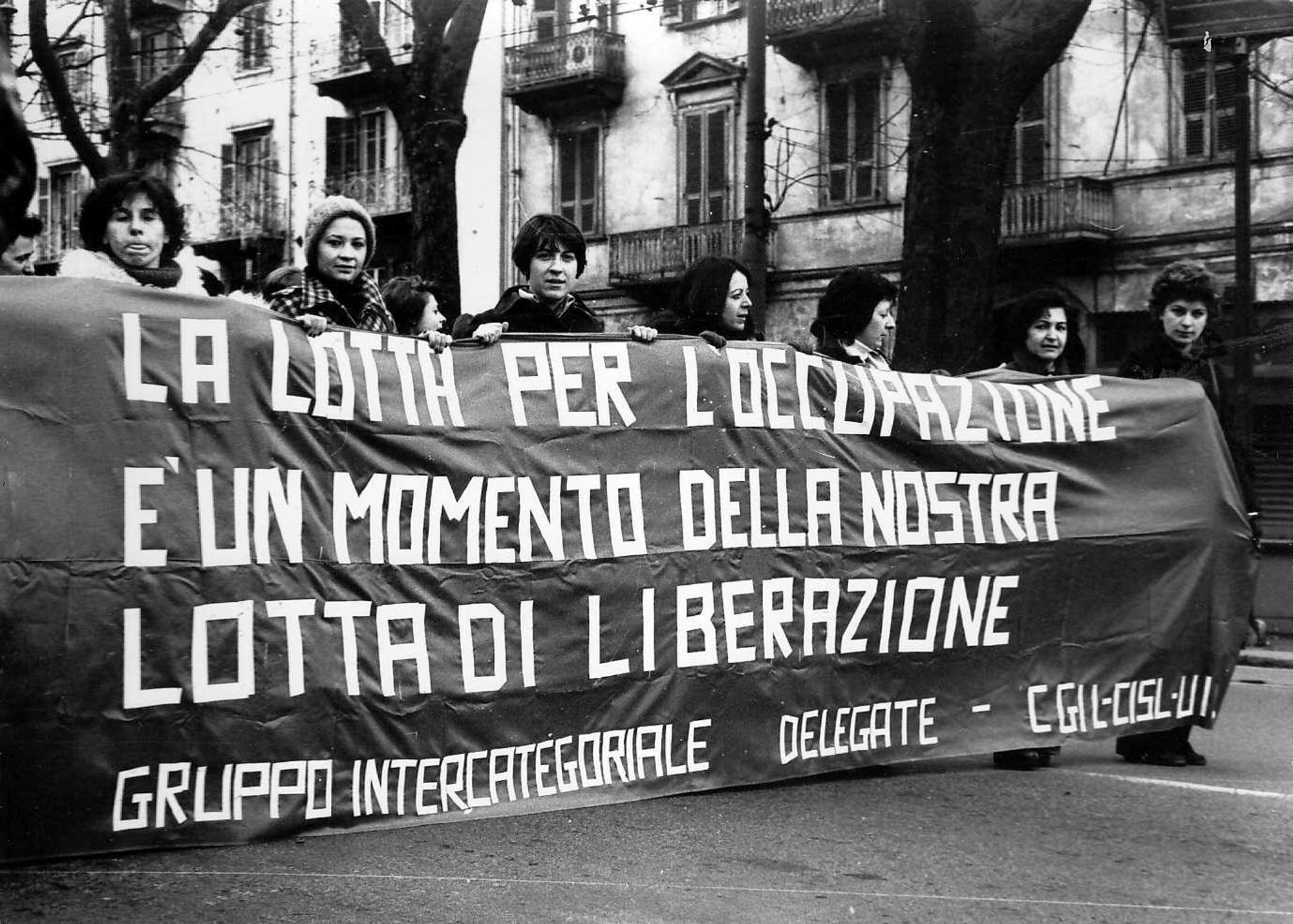 Gruppo Intercategoriale protest, 1974