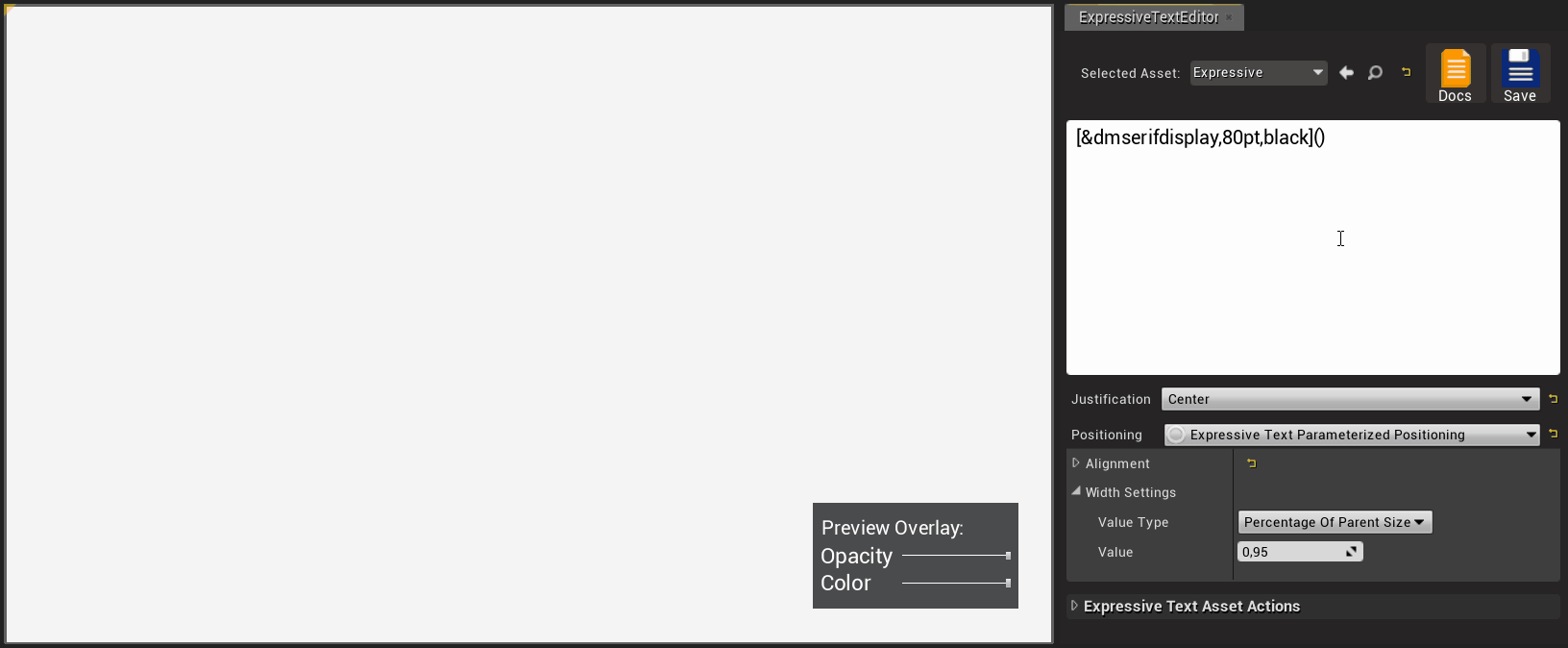                                                                                                                                                                                      Expressive Text Editor with realtime preview