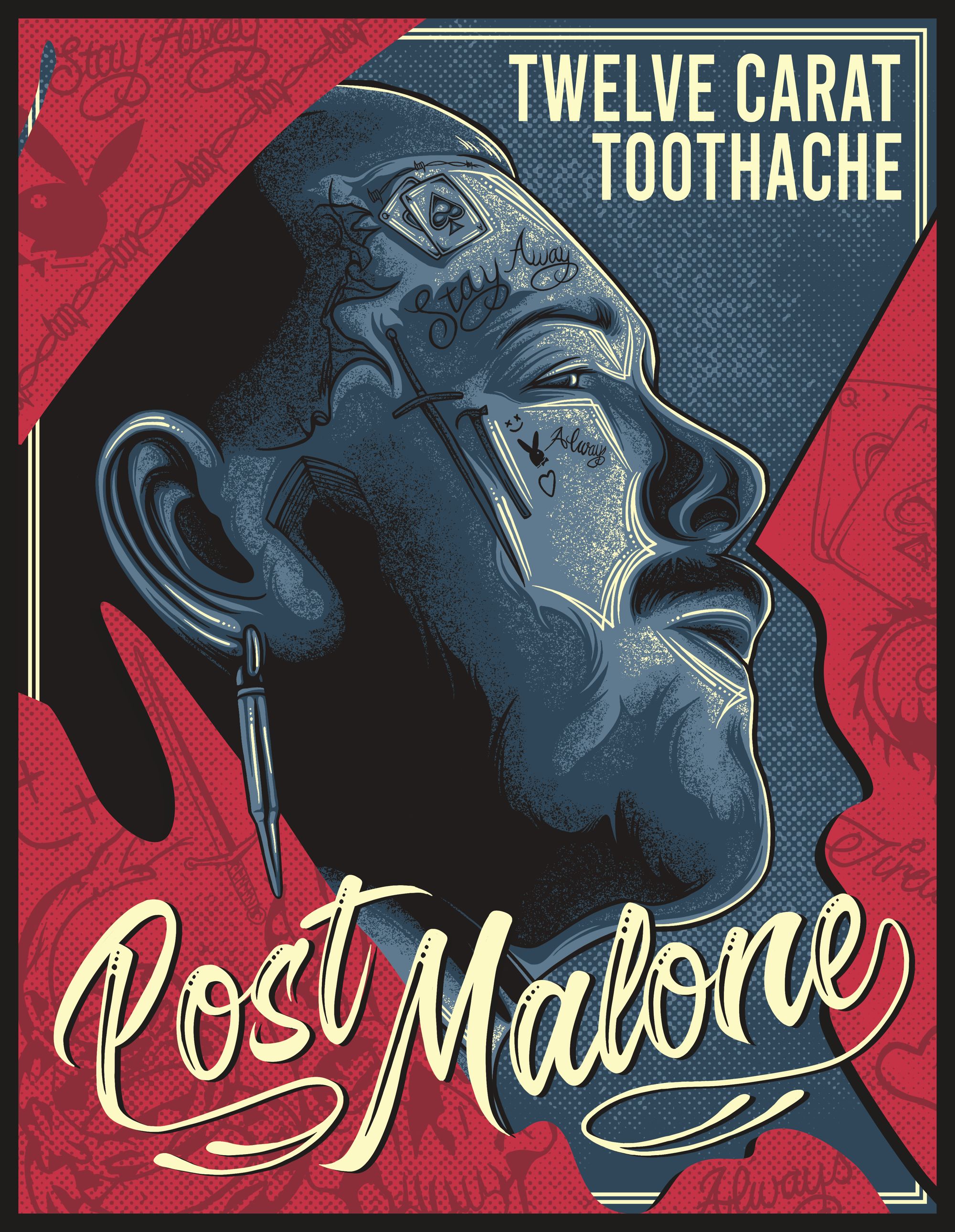 DINO『Post Malone - Twelve Carat Toothache』
