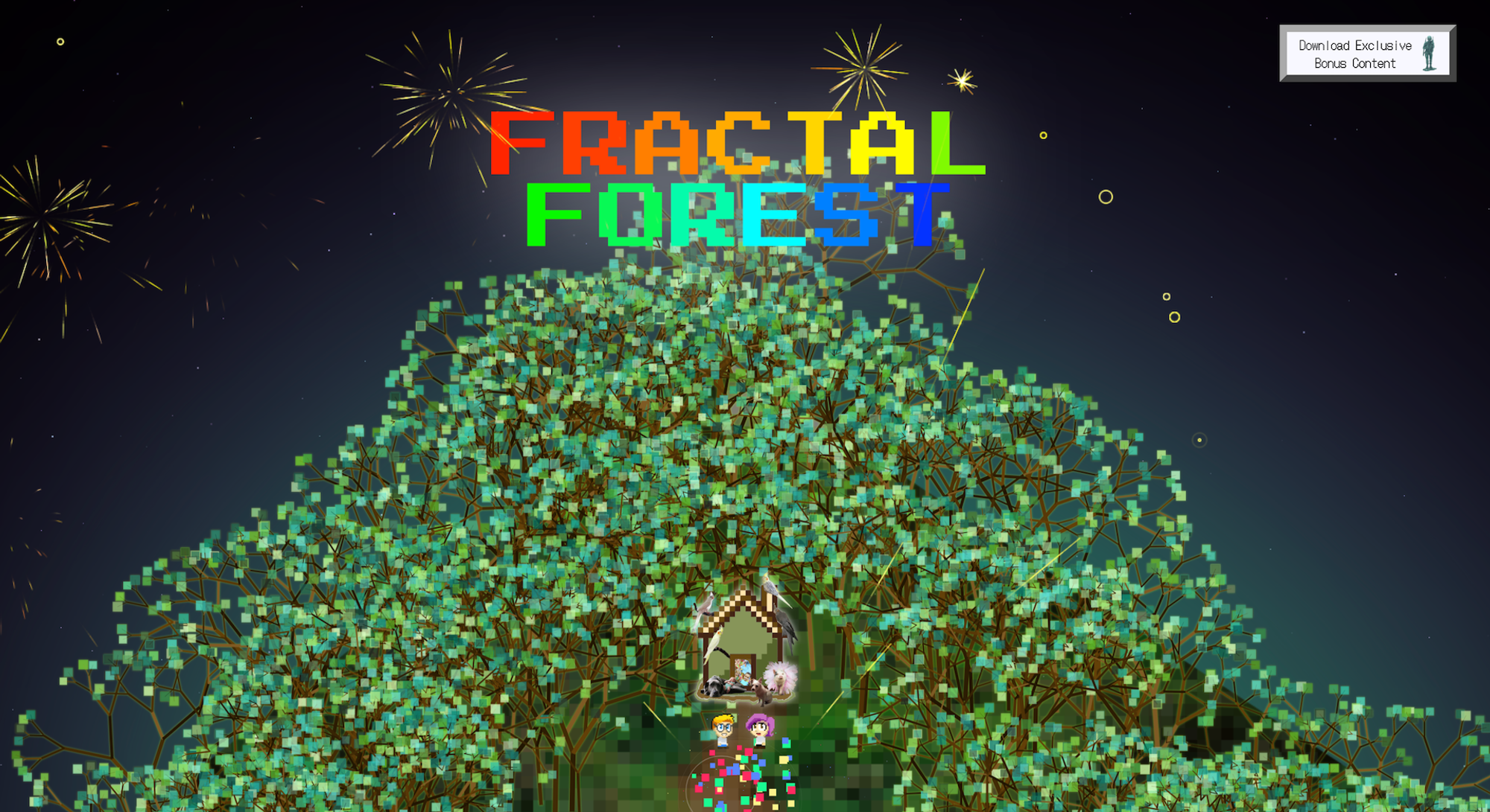Fractal Forest: Choose Your Own Adventure