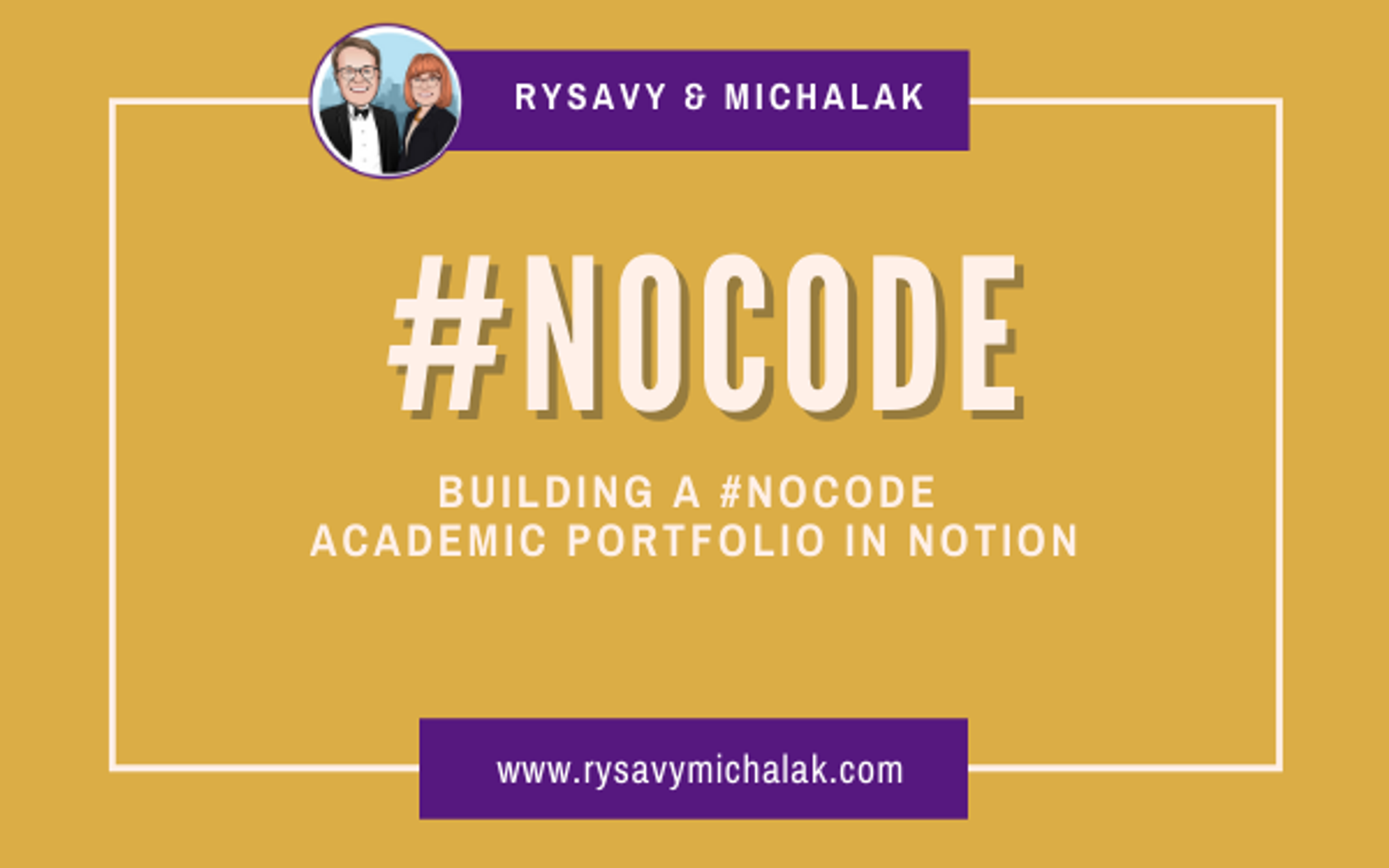 Building a #Nocode Academic Portfolio in Notion