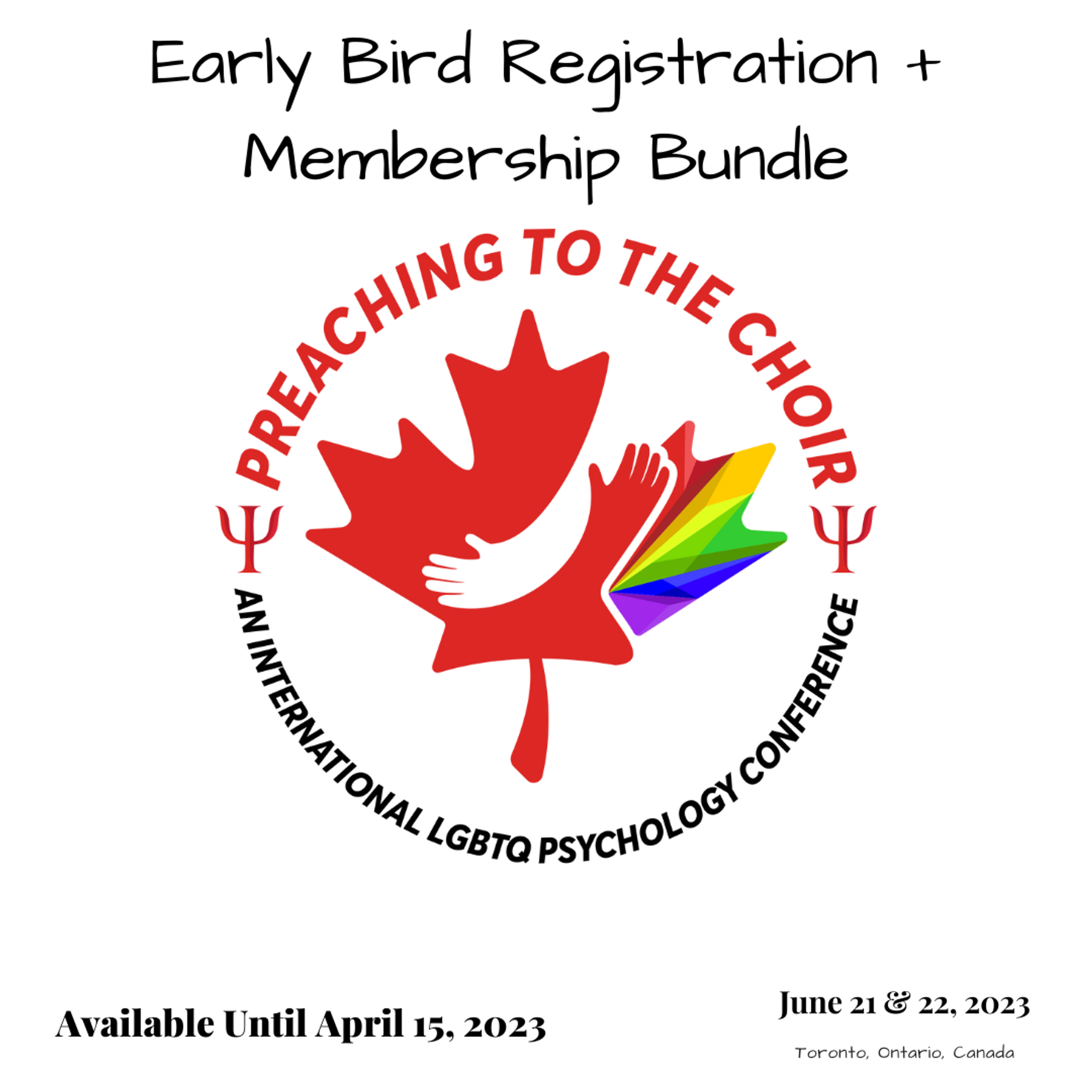 Click Here to purchase your registration and membership together at the Early Bird rates. 