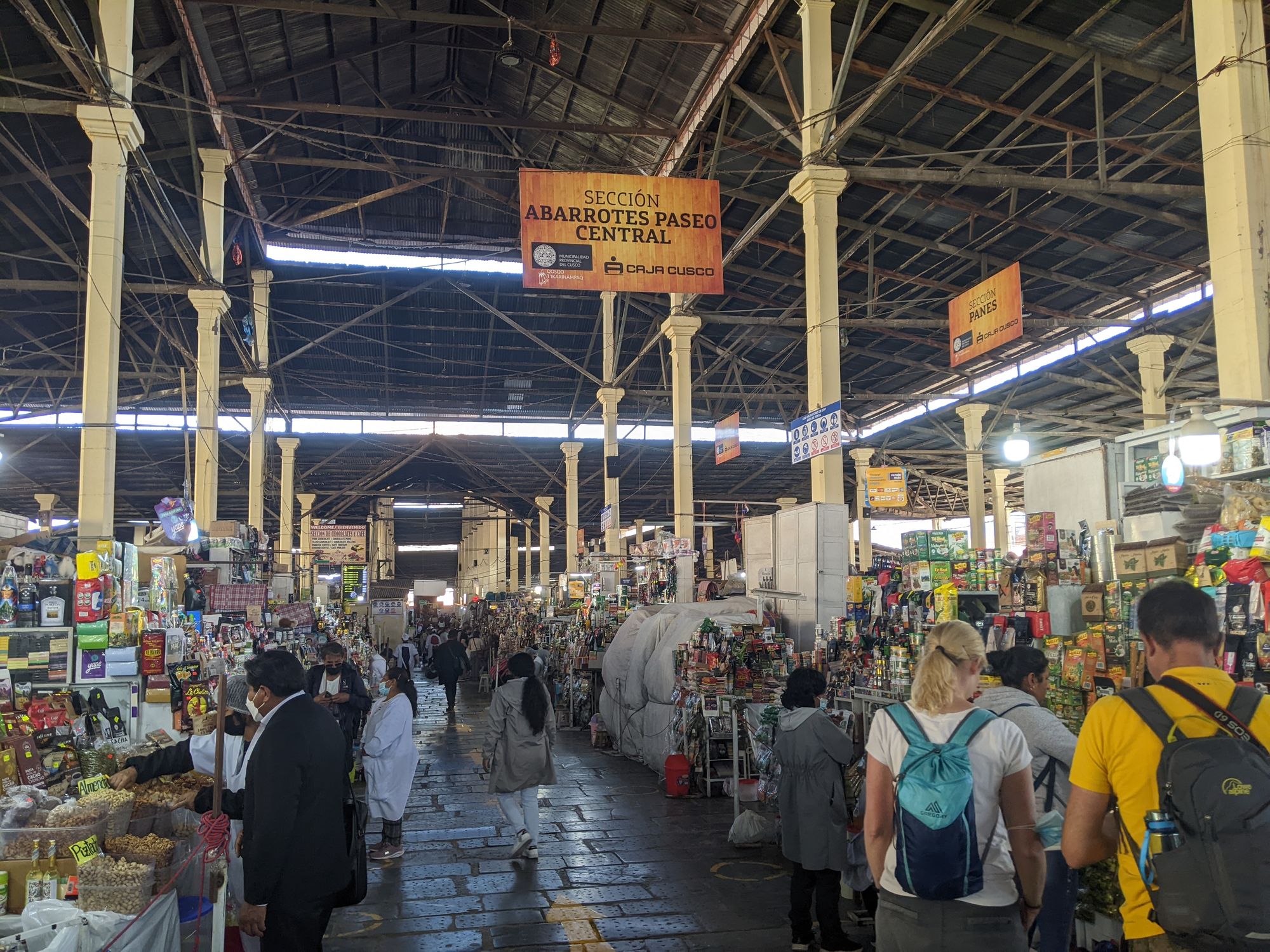 Inside the San Pedro Market