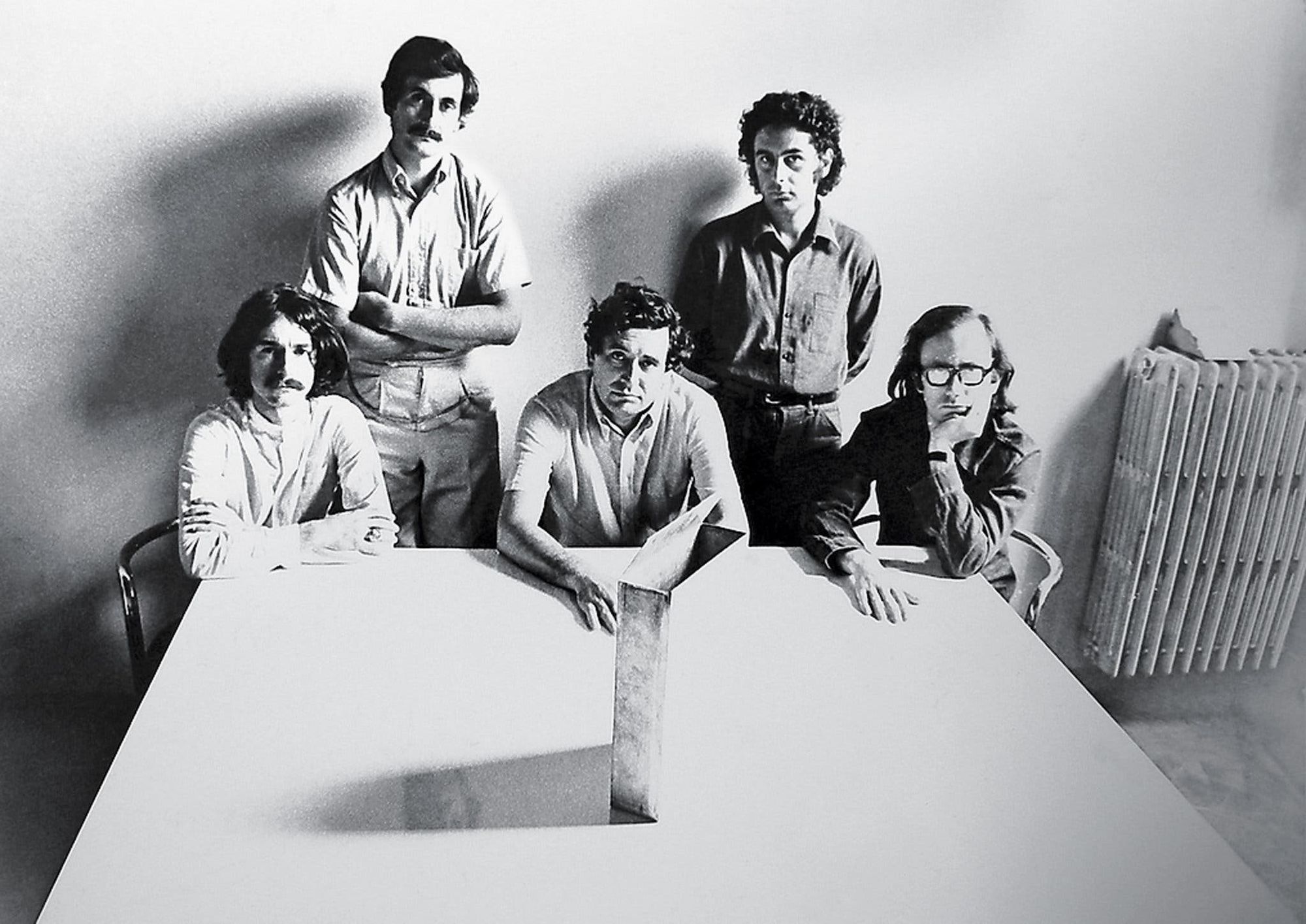 Superstudio collective in 1970 (photo: Cristiano Toraldo di Francia)
