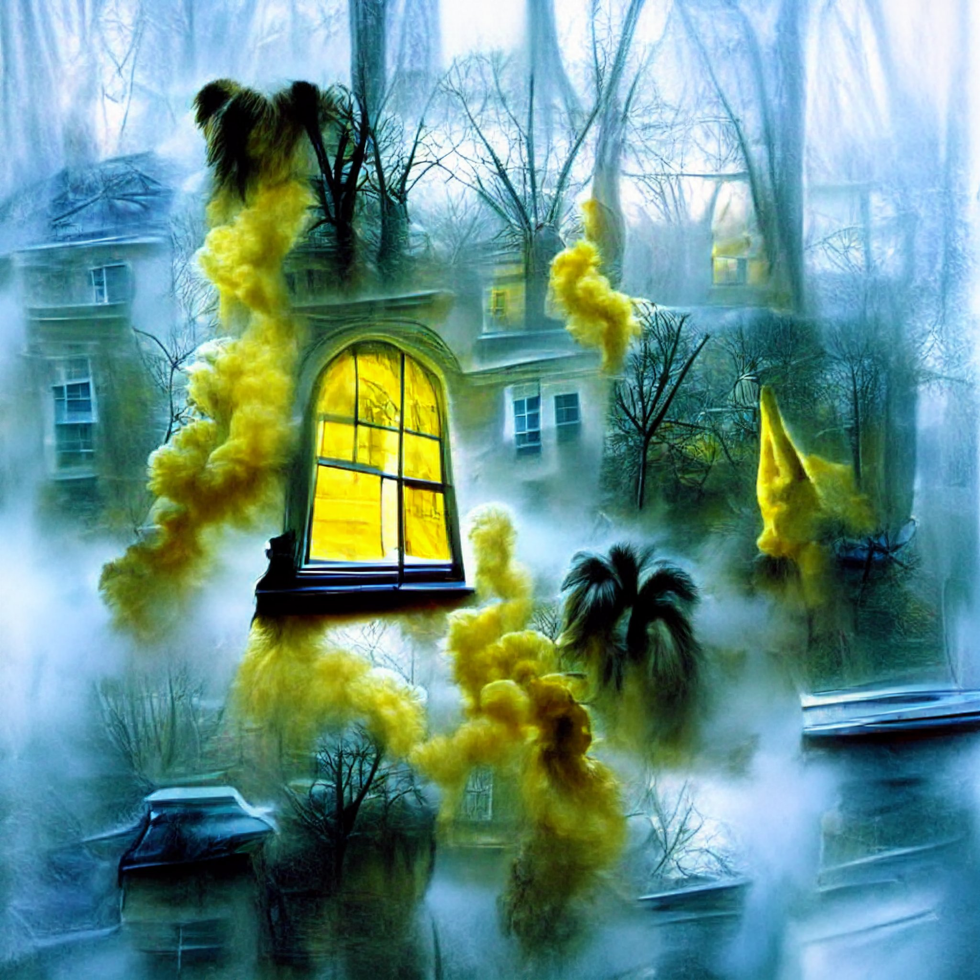 "The Yellow Smoke That Rubs Its Muzzle On The Window-Panes"